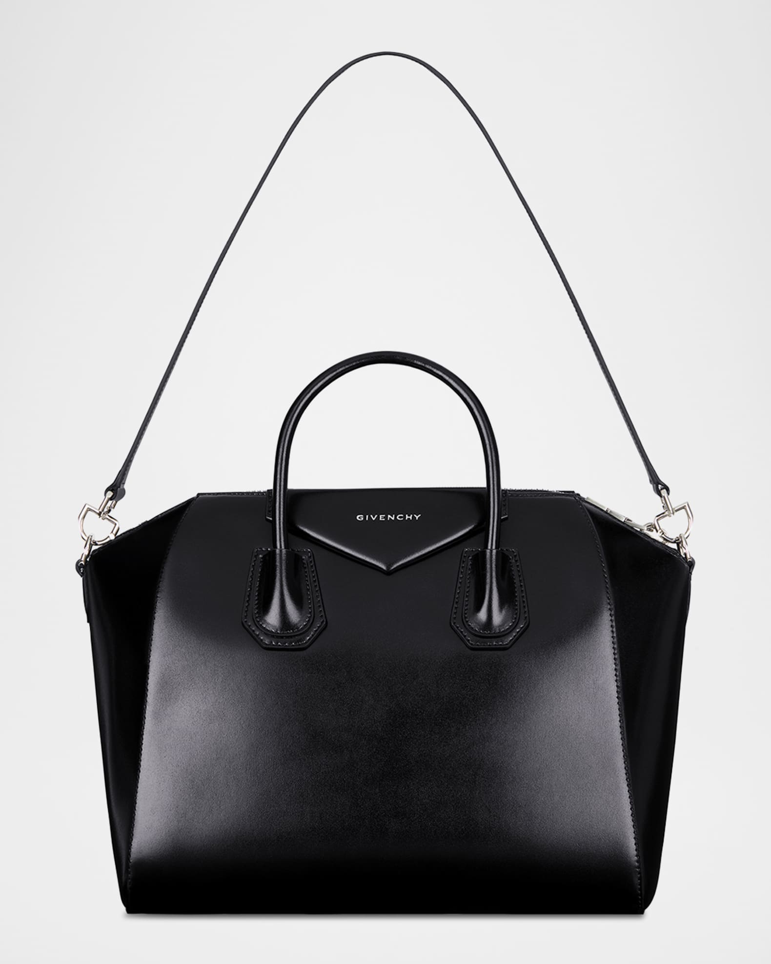 Antigona Medium Top-Handle Bag in Box Leather 1