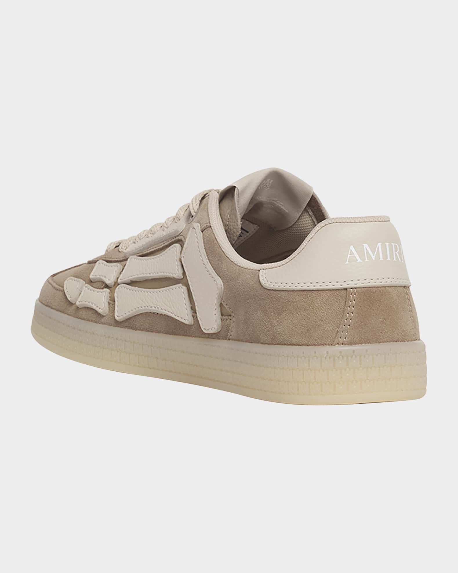 AMIRI アミリ 'Pacific Bones' sneakers スニーカー スエード AMIRI Beige Pacific Bones Sneakers Amiri