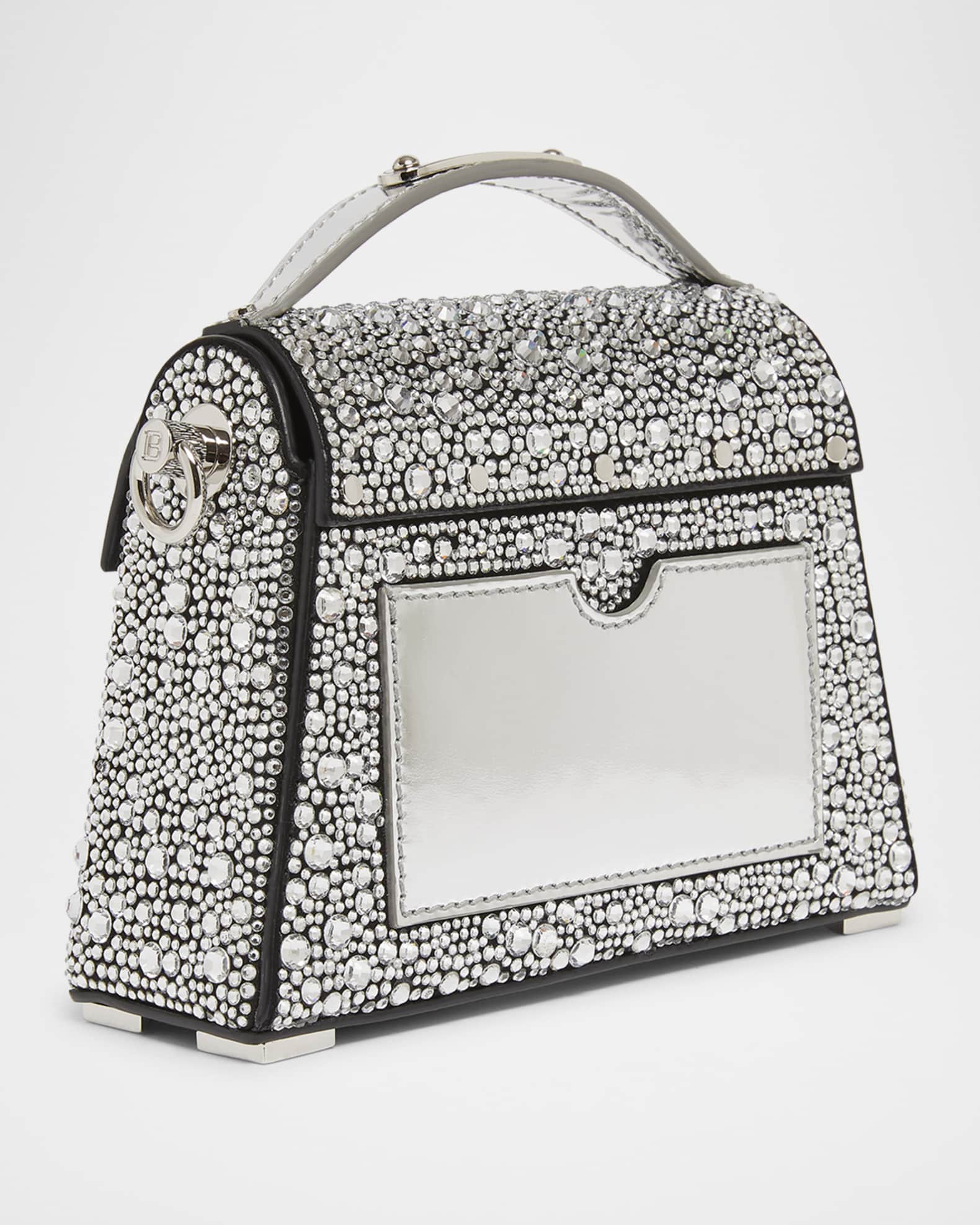 ハンドバッグ BALMAIN 'B-Buzz Dynasty' small handbag B-Buzz Dynasty Small leather bag black black - Women | BALMAIN