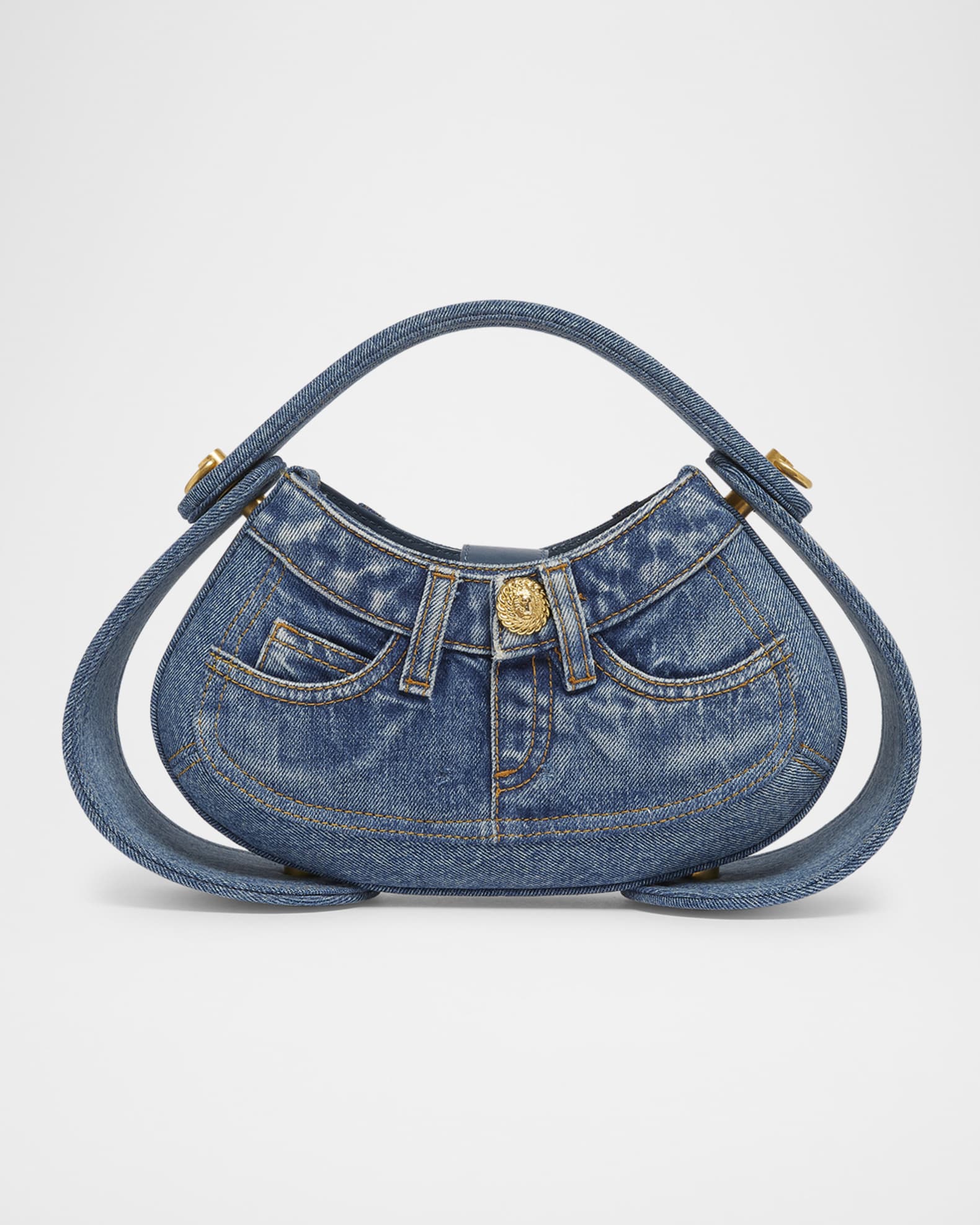 Jolie Madam Medium Top-Handle Bag in Denim 0