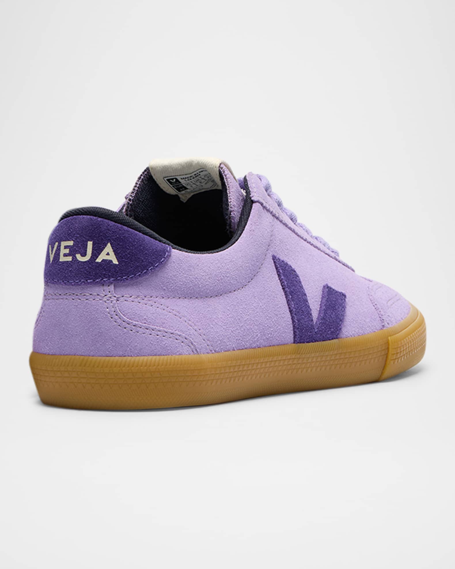 スニーカー VEJA Volley Sneakers - Veja - Leather - Purple Lavander Purple Volley Sneakers | VEJA