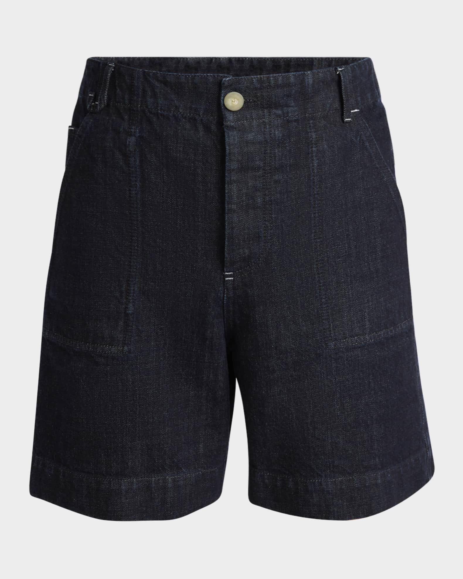Men's de-Nimes Denim Shorts 0