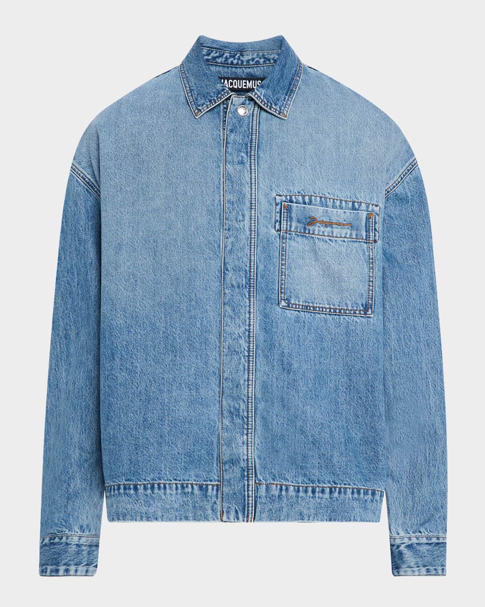 Men's De-Nimes Denim Shirt Jacket 0