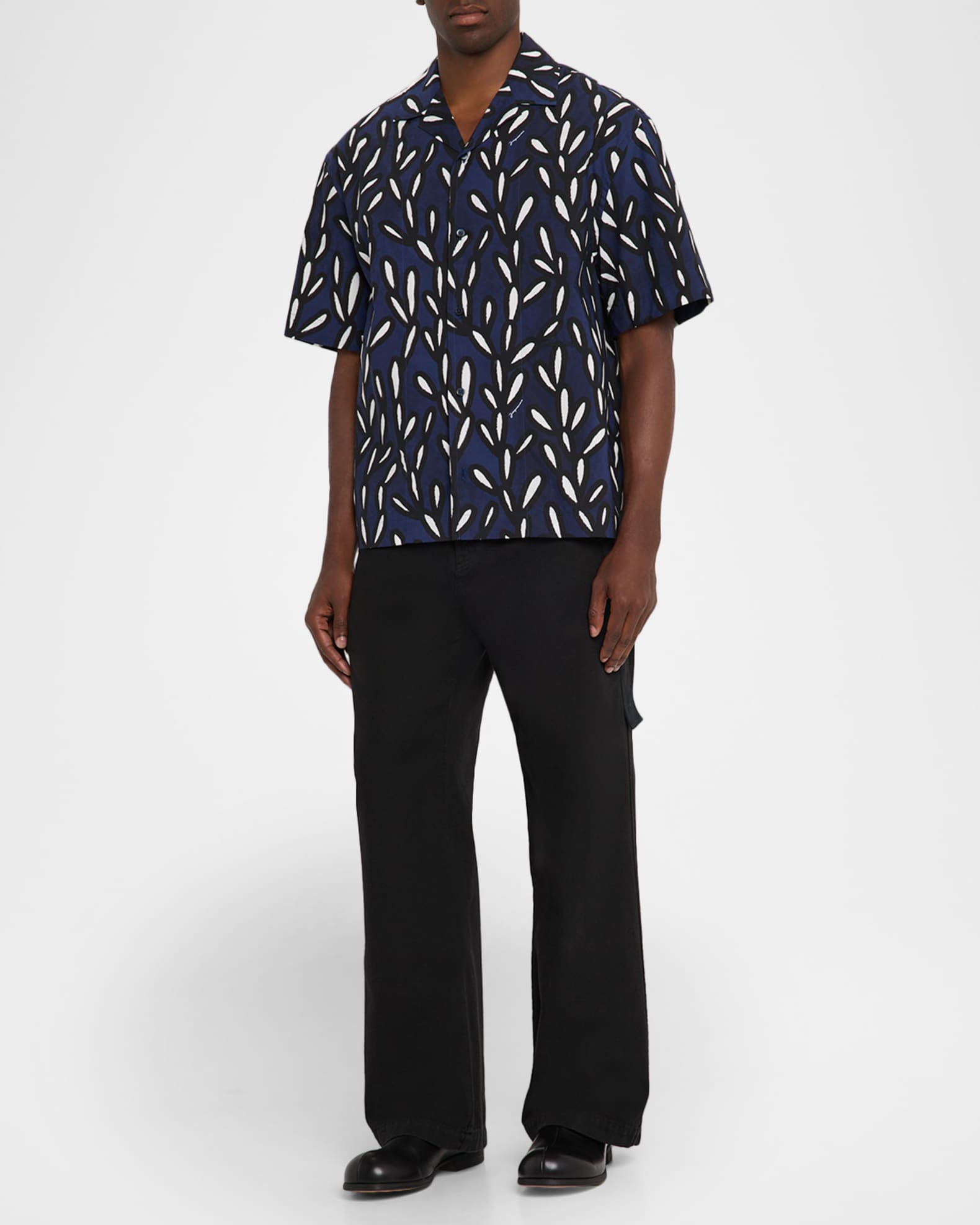 Men's La Chemise Cotton Camp Shirt 1