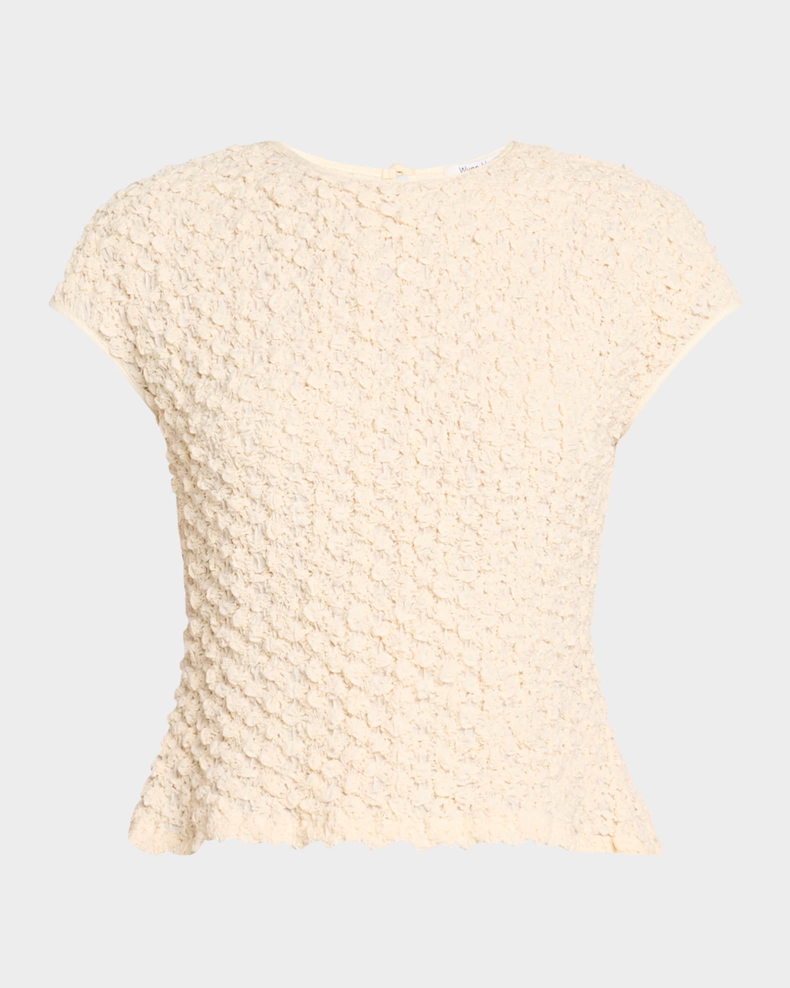 Shirred Cotton Top 0