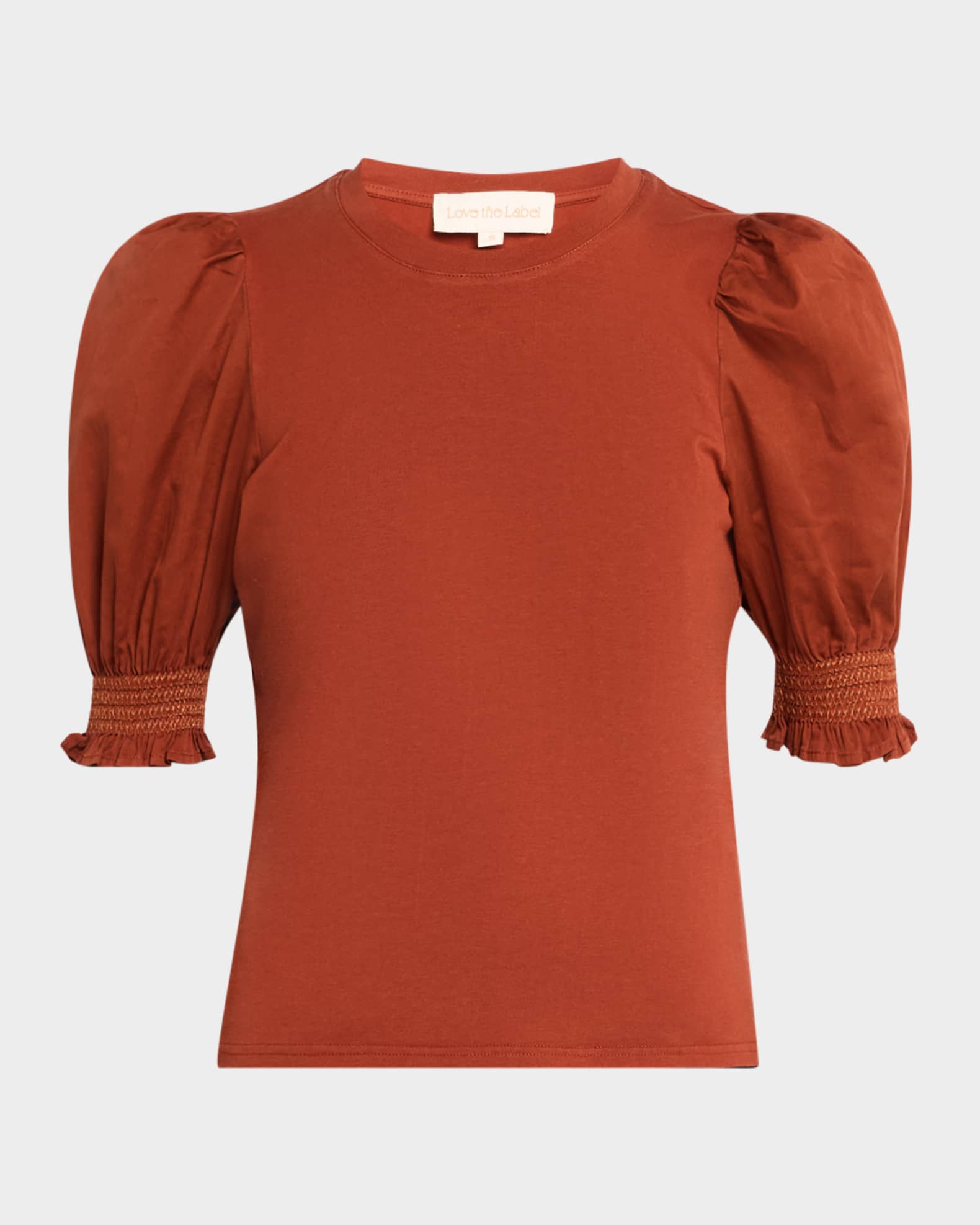 Threaded Pear Esme Striped Puff Sleeve Sweatshirt
