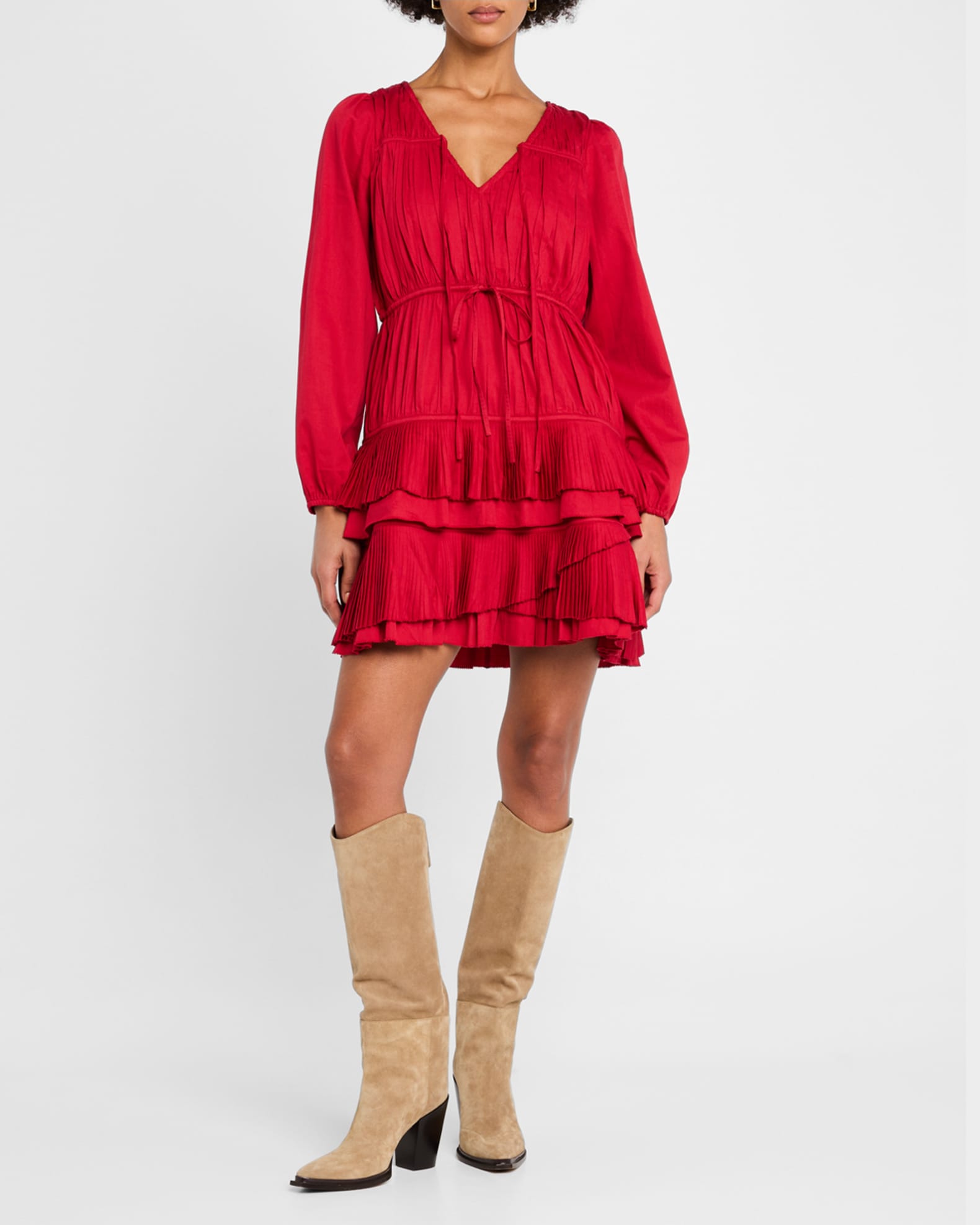 Wren Tiered Mini Dress 1