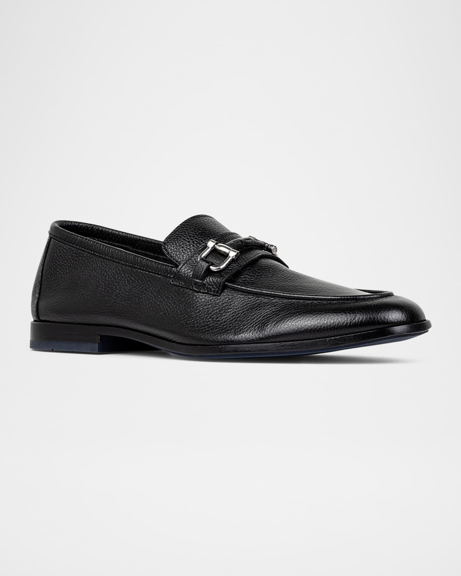 Men's Slade Tumbled Leather Bit Loafers 1