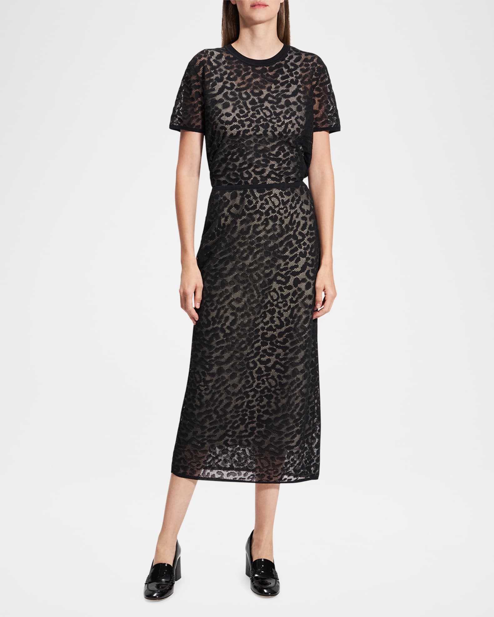 Lace Midi Skirt  1