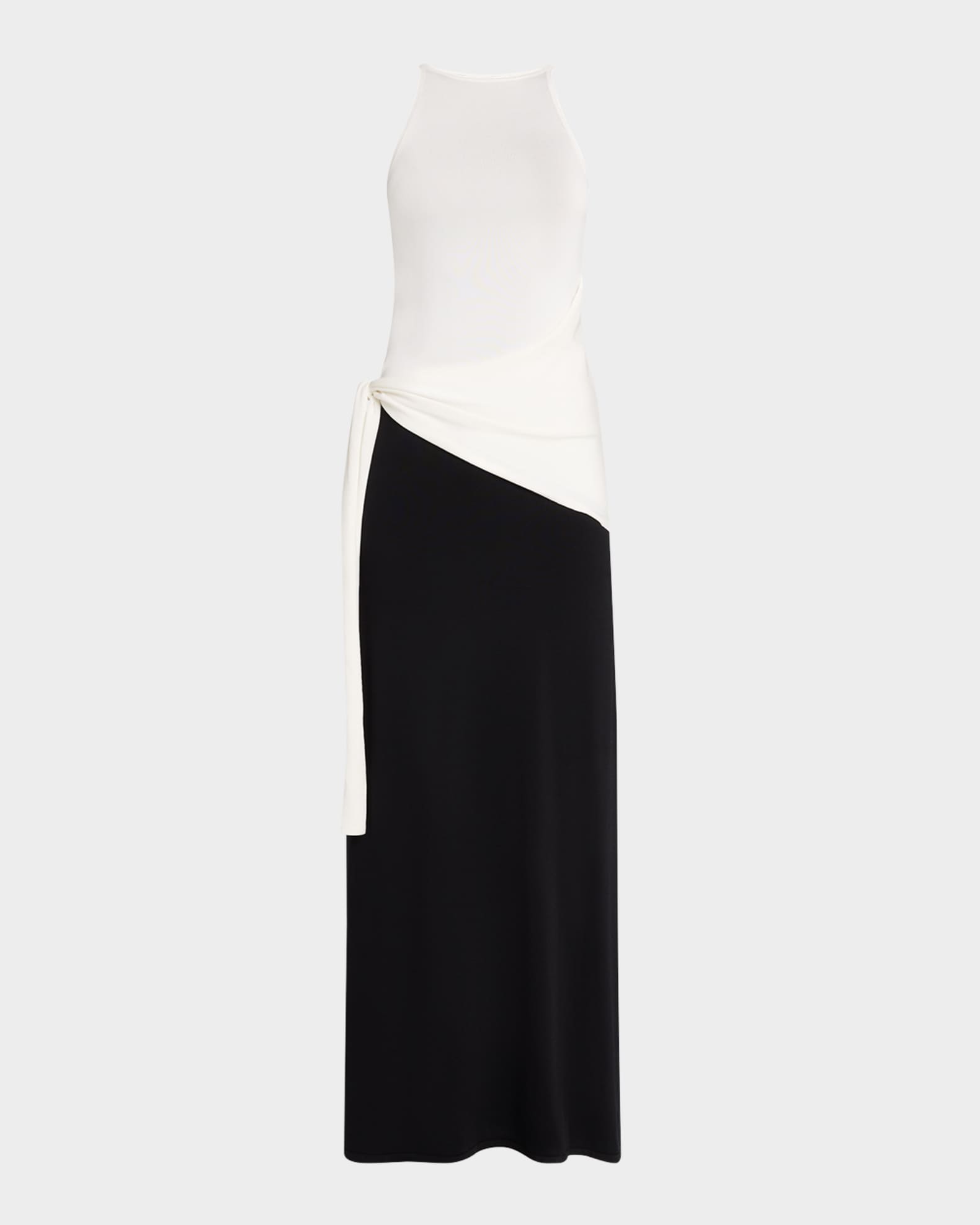 Emery Sleeveless Tie-Waist Dress 0