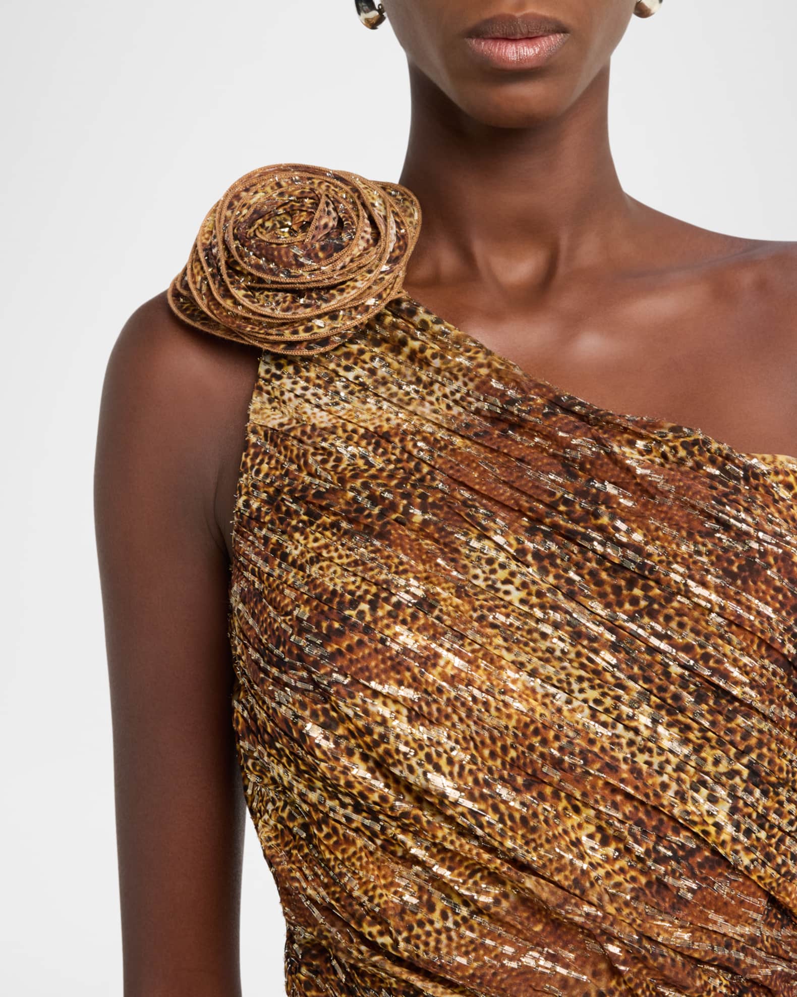 gold fleck dress Juliet Damas Dress 903 – Moreno's Wear main image 0