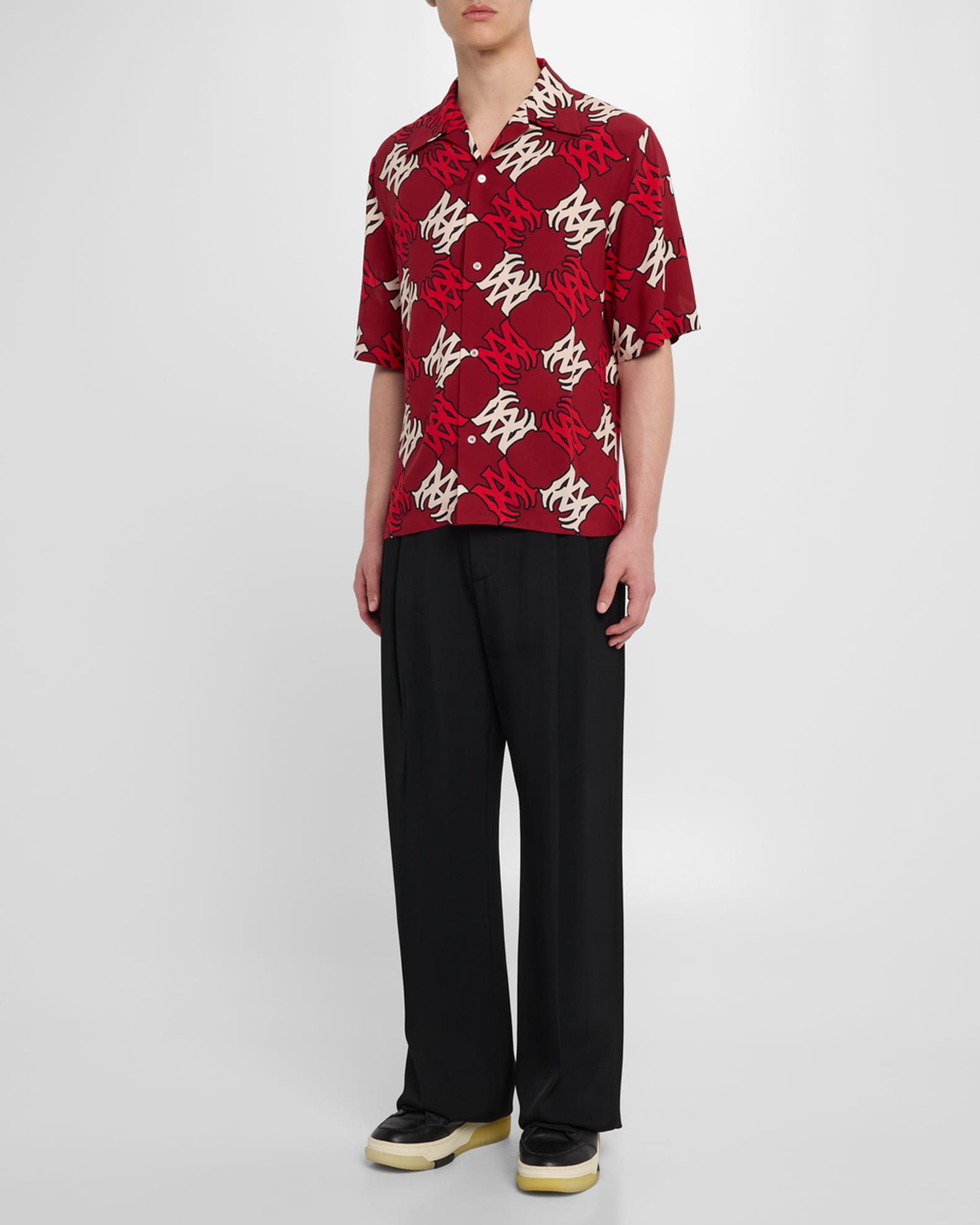 Men's MA Quad Bowling Shirt 1