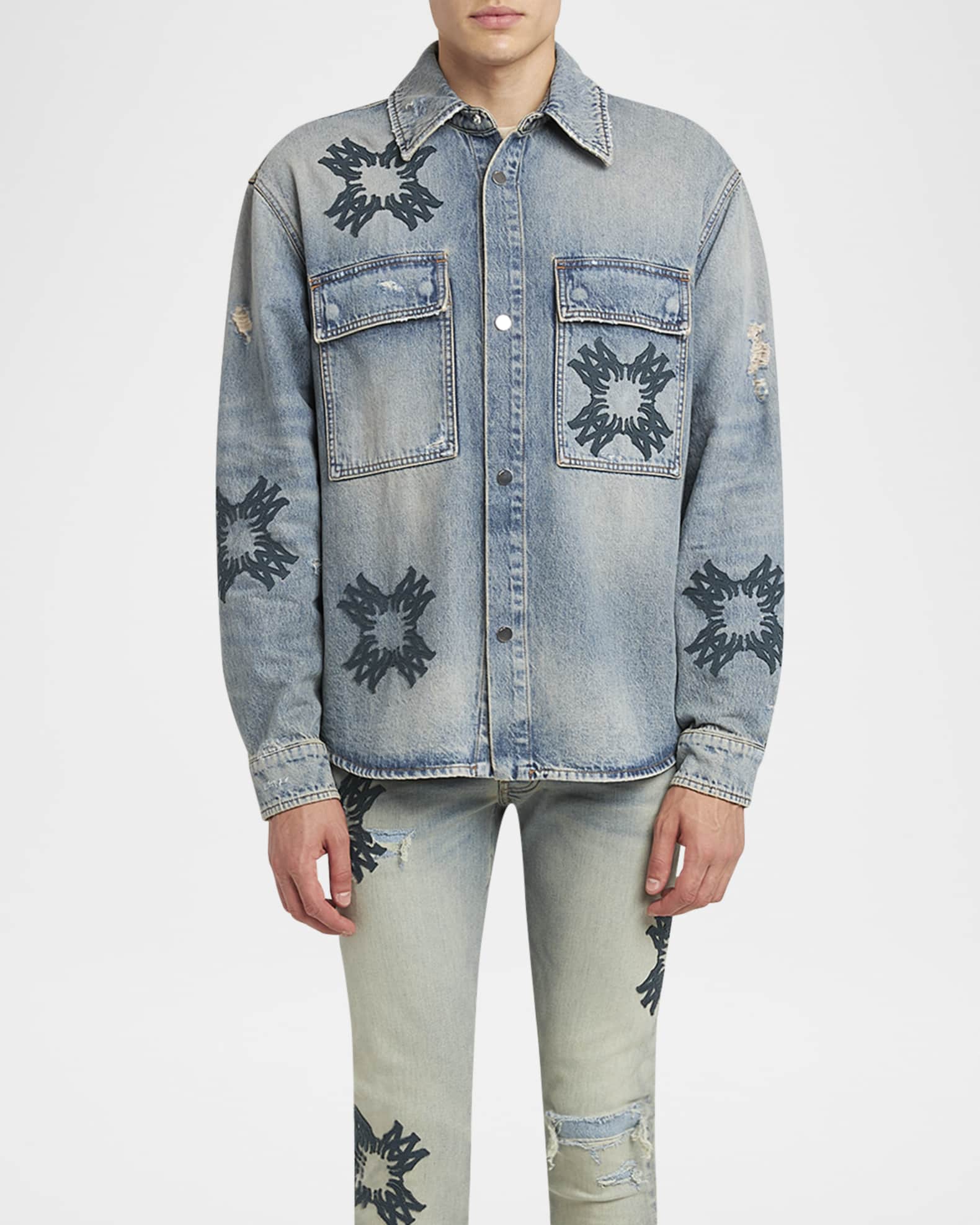 Men's MA Quad Denim Overshirt 1