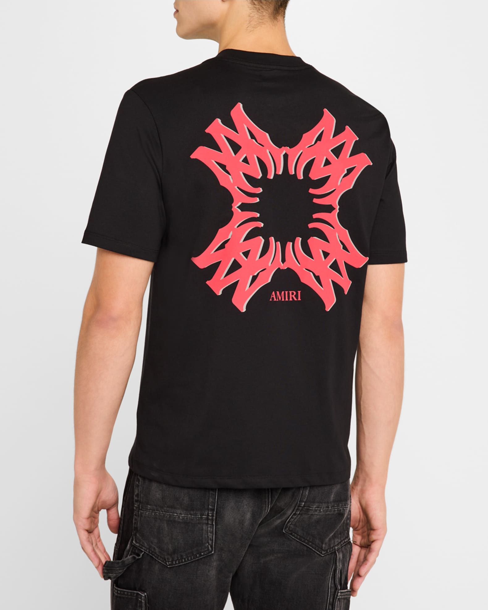 25SS☆【AMIRI】MA QUAD Tシャツ 人気ロゴ AMIRI Ma Quad T-shirt | Black | FARFETCH