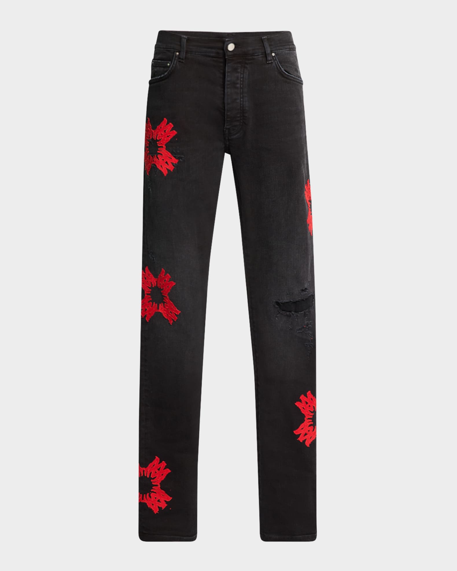 Men's MA Quad Applique Skinny Jeans 0