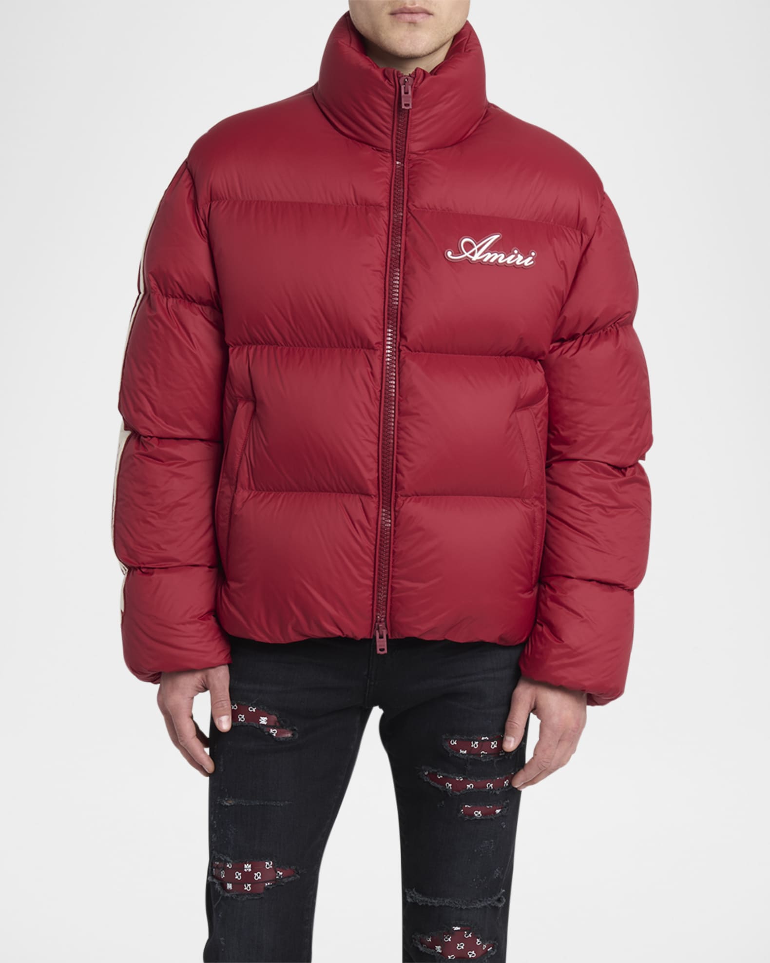 Amiri Men's Bones Down Jacket | Neiman Marcus