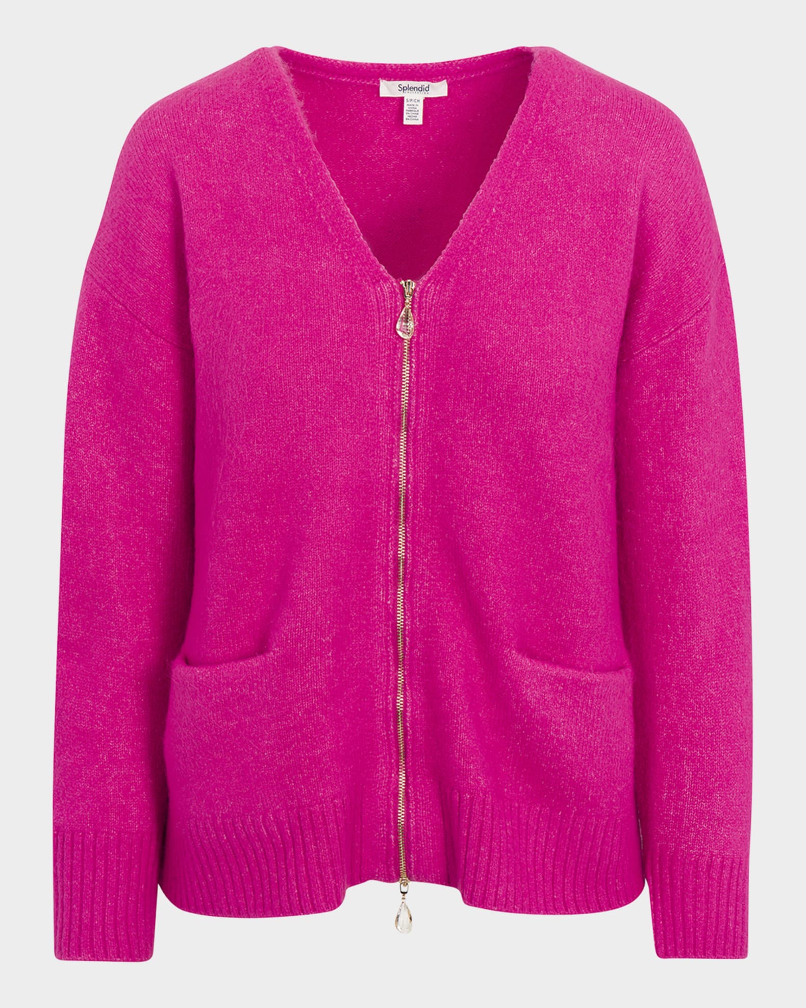 Zeena Zip-Up Cardigan 0