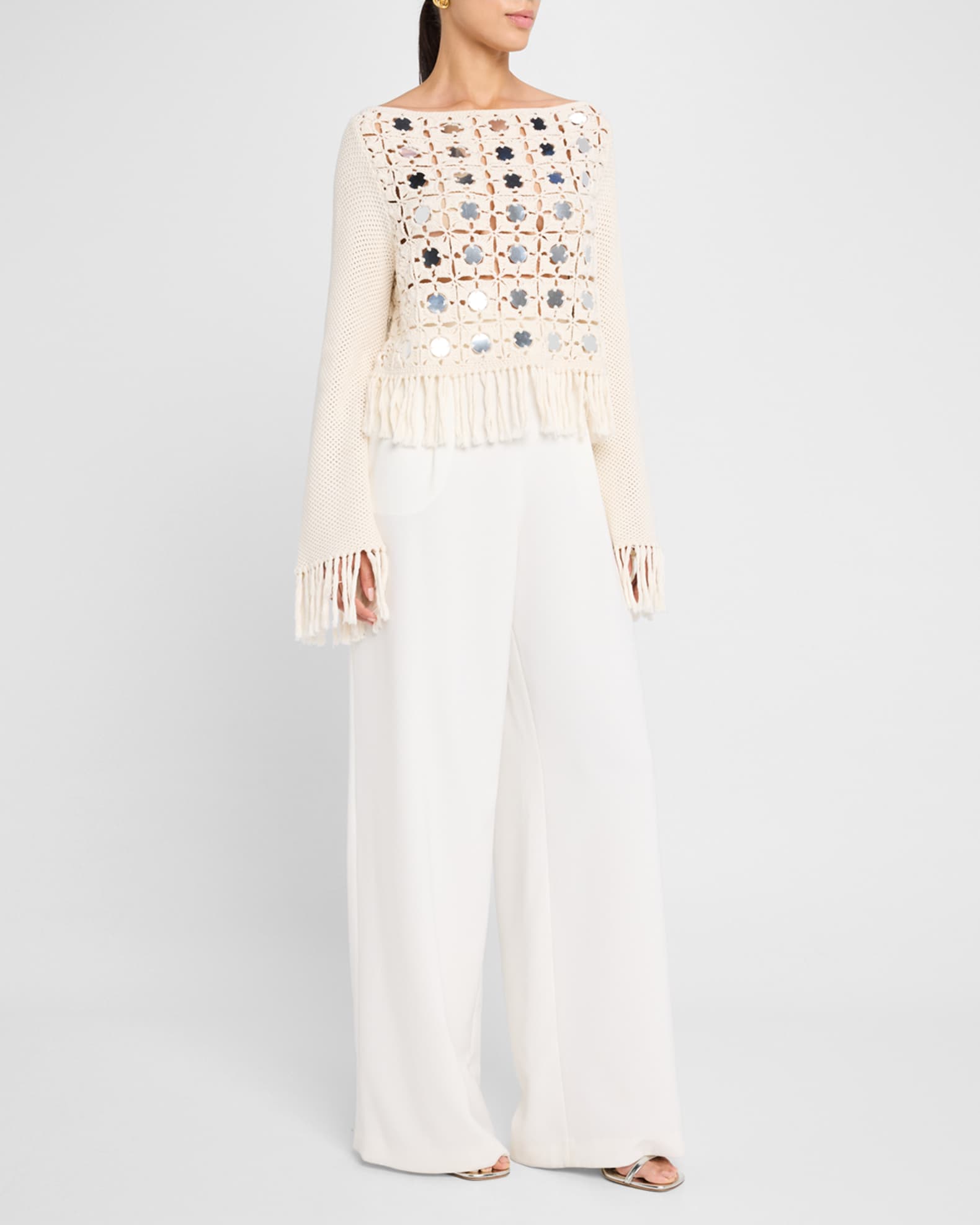 Hailey Wide-Leg Trousers 1