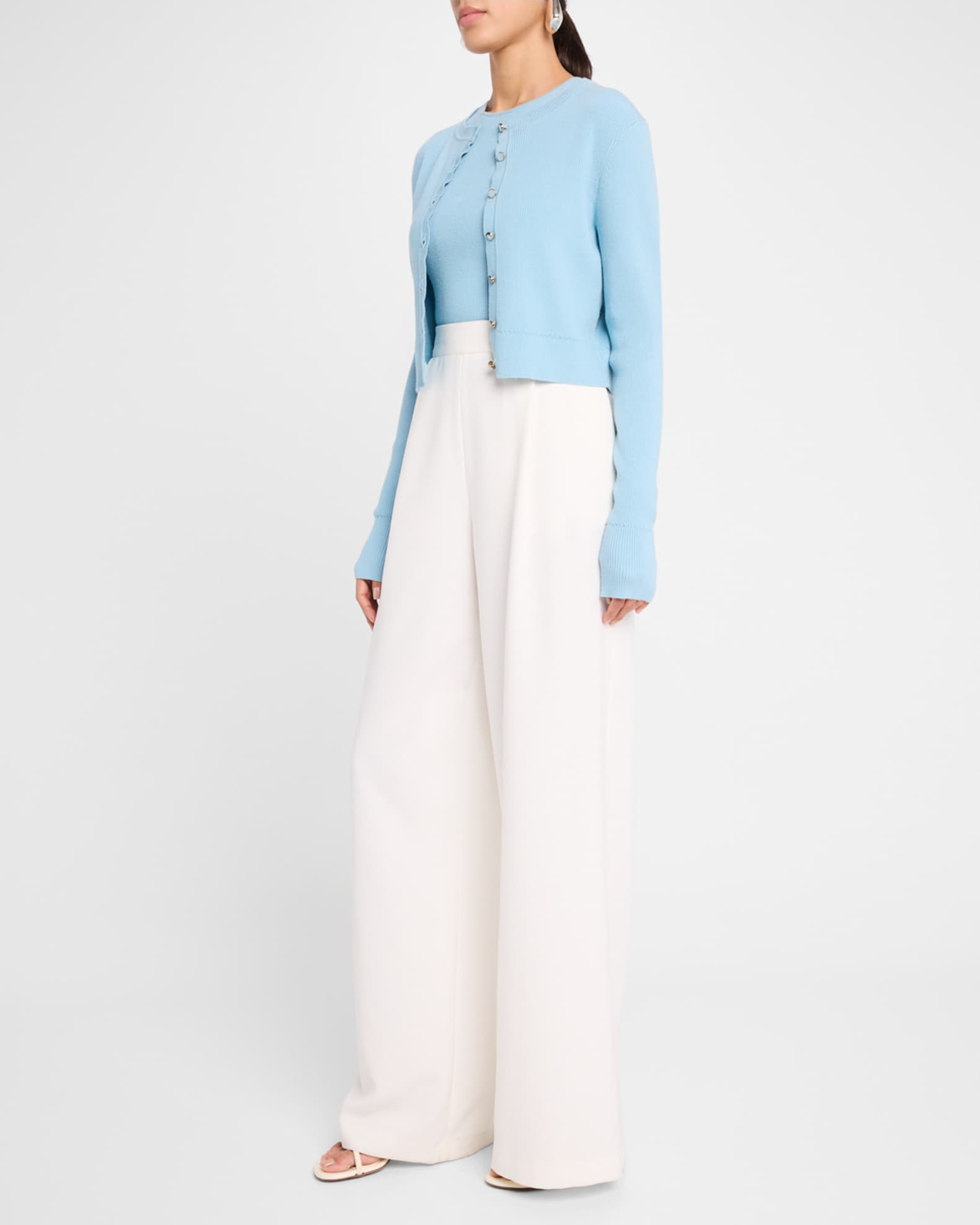 Zoe Classic Cropped Cardigan 1