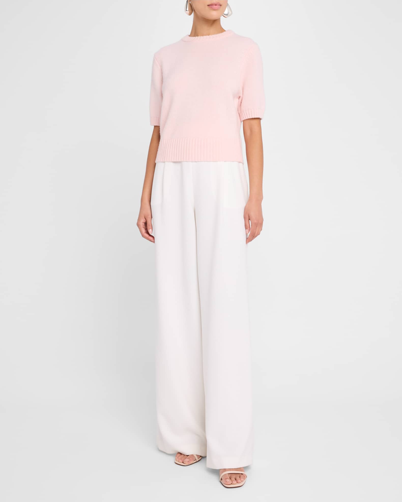 Elsie Short-Sleeve Sweater 1