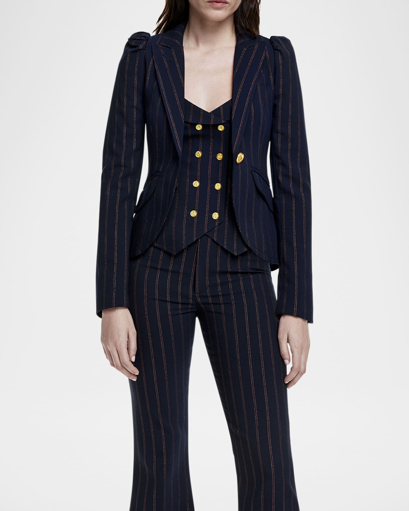 Smythe striped blazer sale