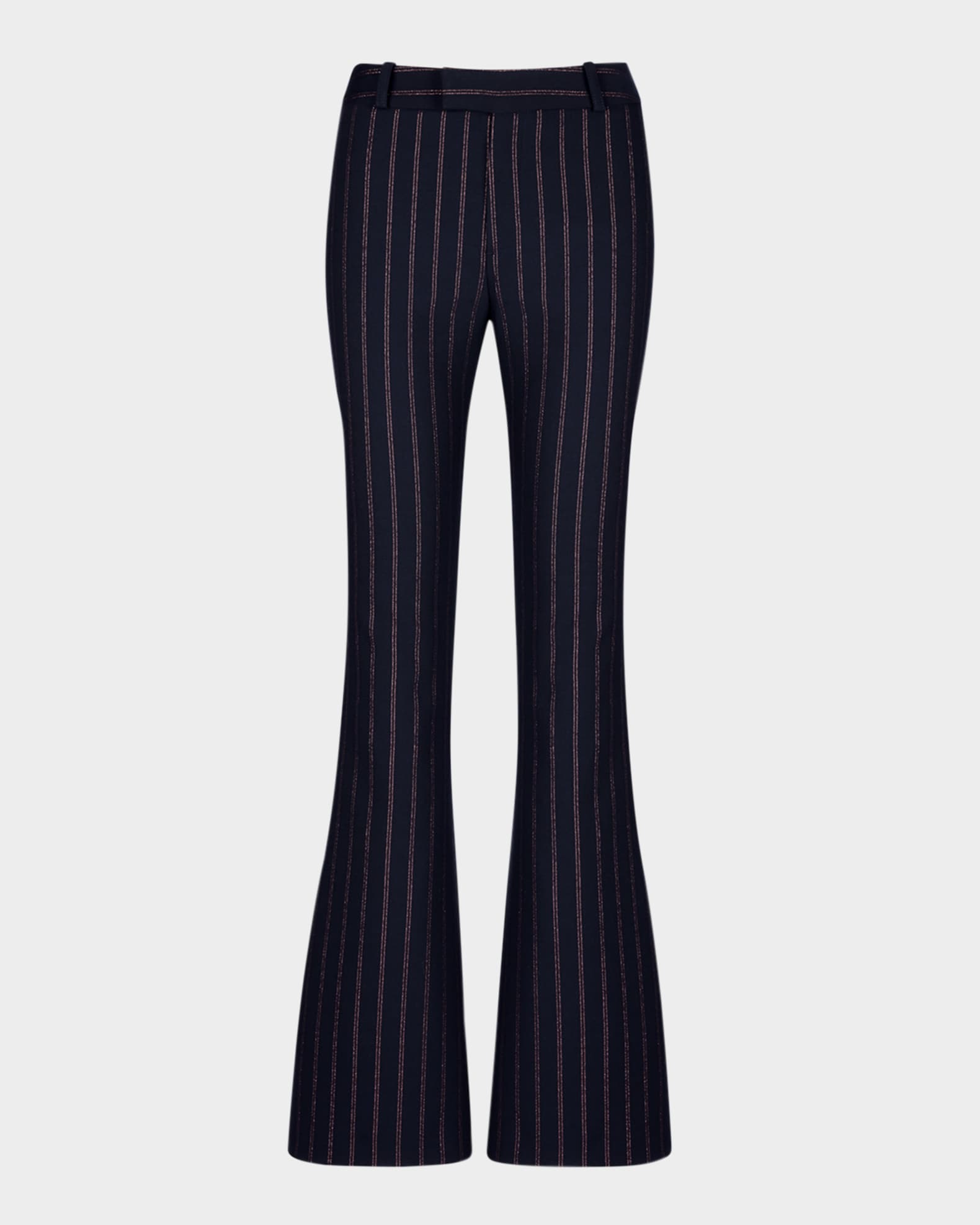 Striped Bootcut Pants 0