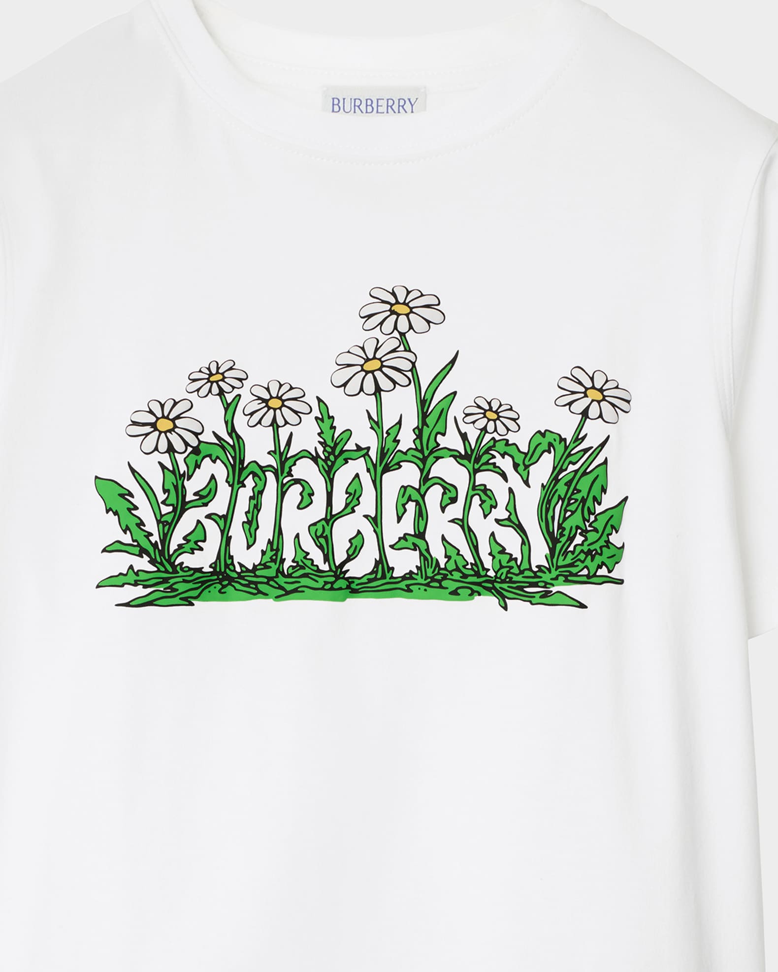 Burberry daisy print shirt new arrivals