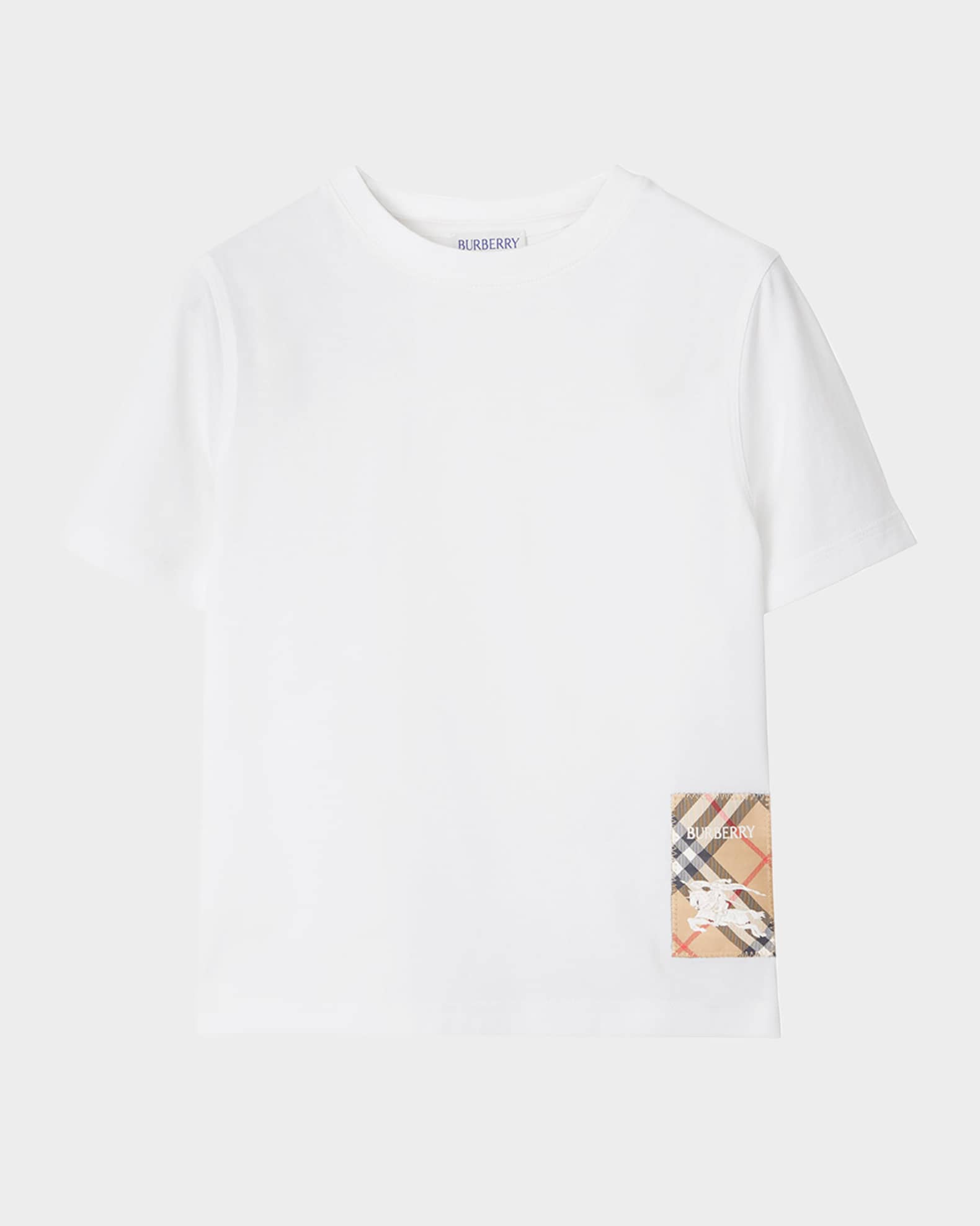 Kid's Cedar EKD Label Short-Sleeve Cotton T-Shirt 0
