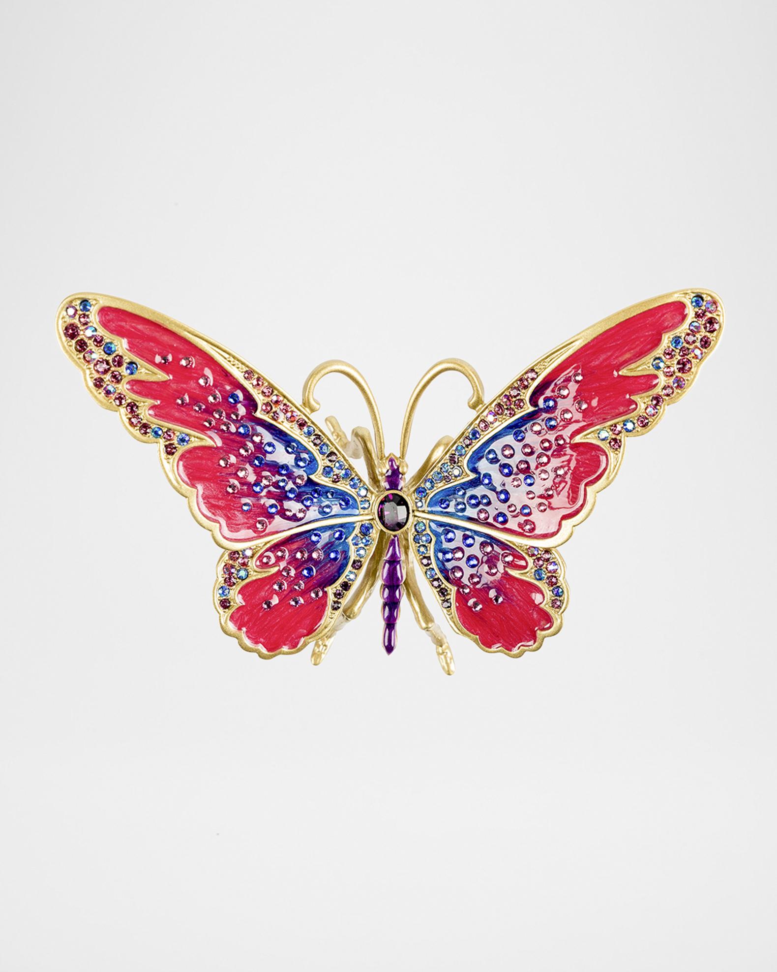Jay Strongwater Puccini Large Butterfly Objet | Neiman Marcus