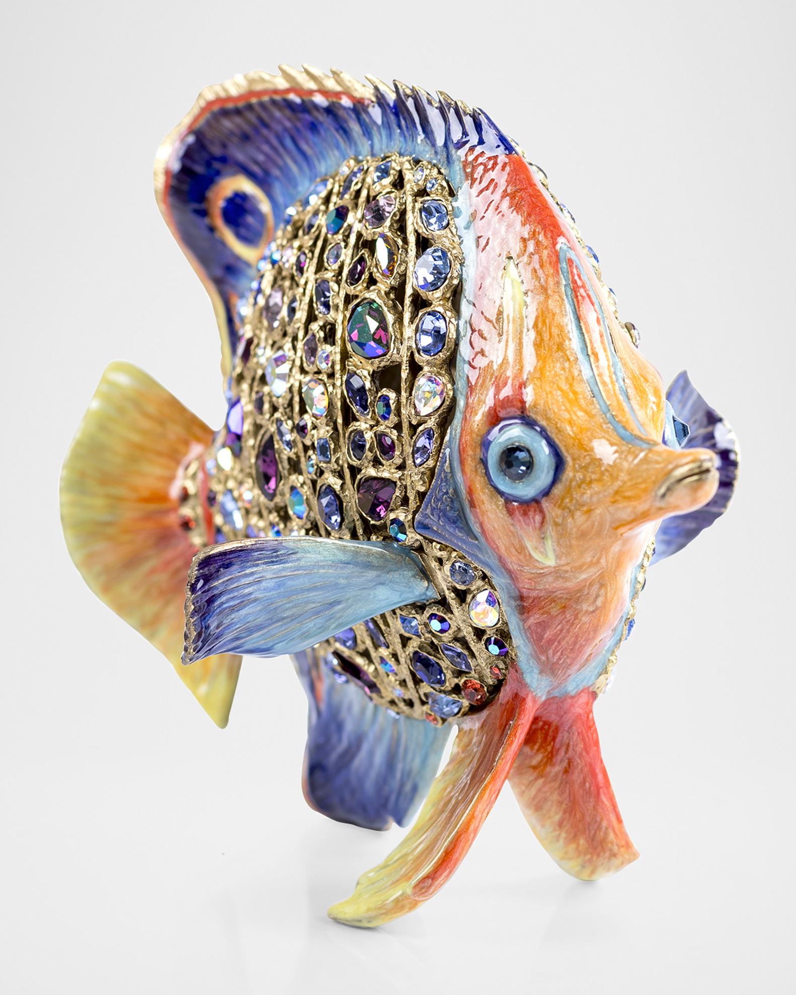 Jay Strongwater Westin Butterfly Fish Figurine | Neiman Marcus