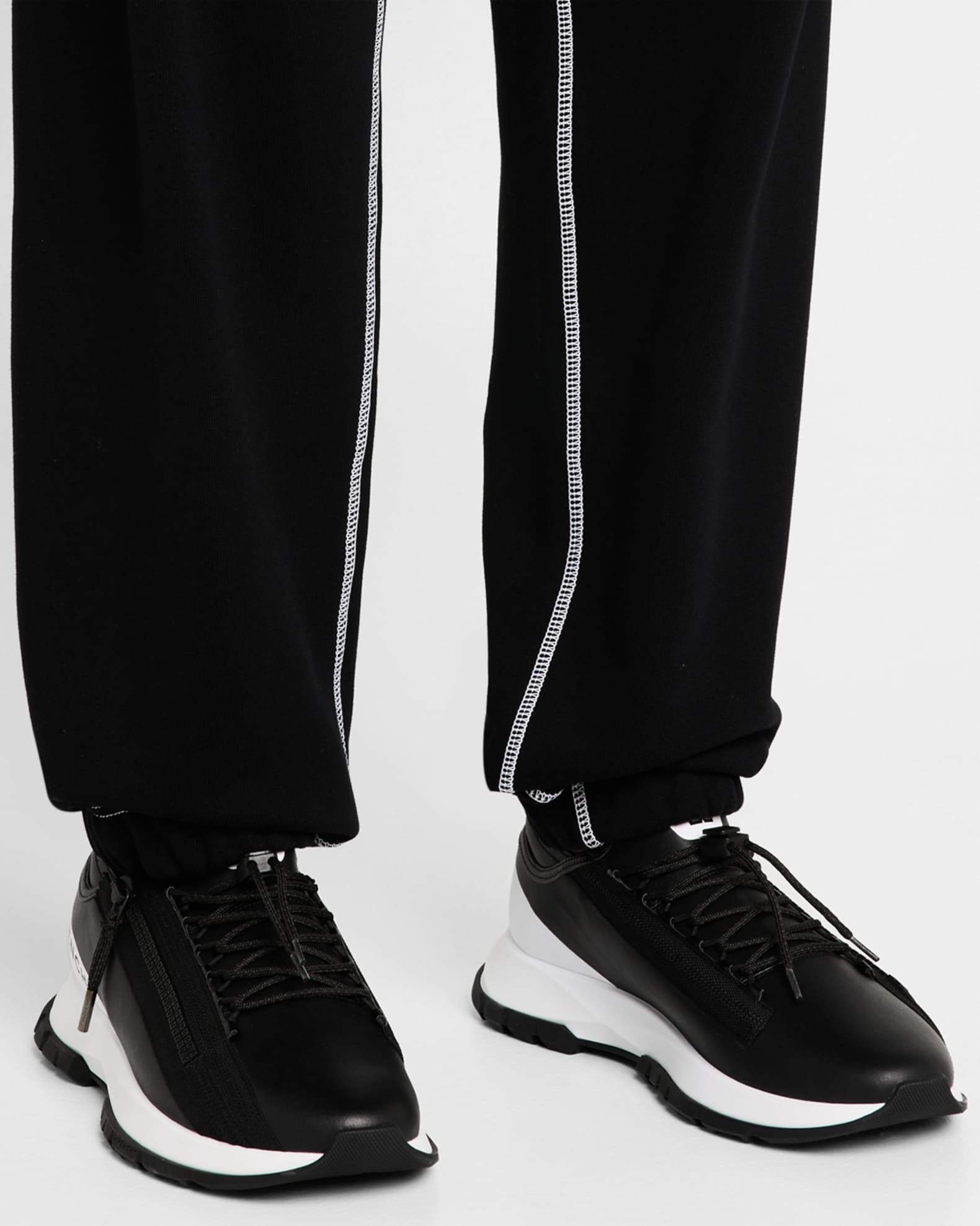 Givenchy Men's Spectre Synthetic Leather Sneakers | Neiman