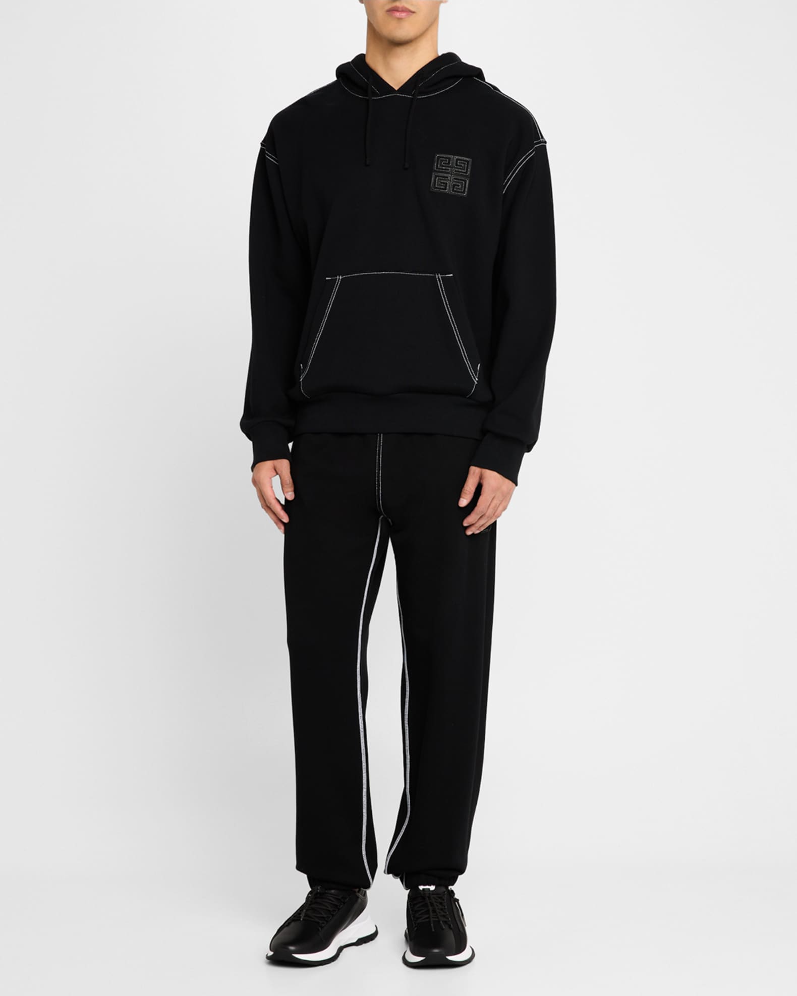 Givenchy Men's Spectre Synthetic Leather Sneakers | Neiman