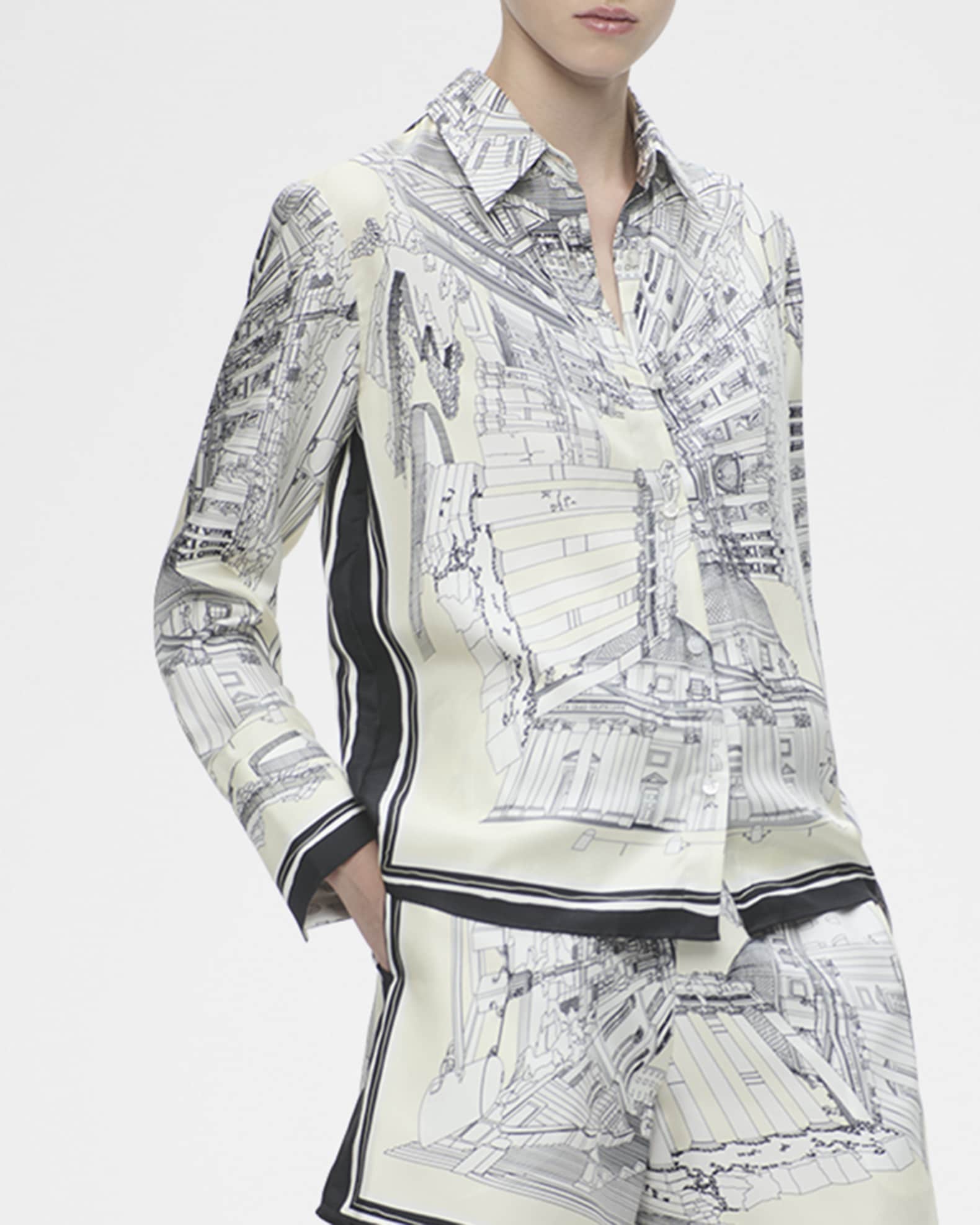 Silk Twill Collection | Neiman Marcus