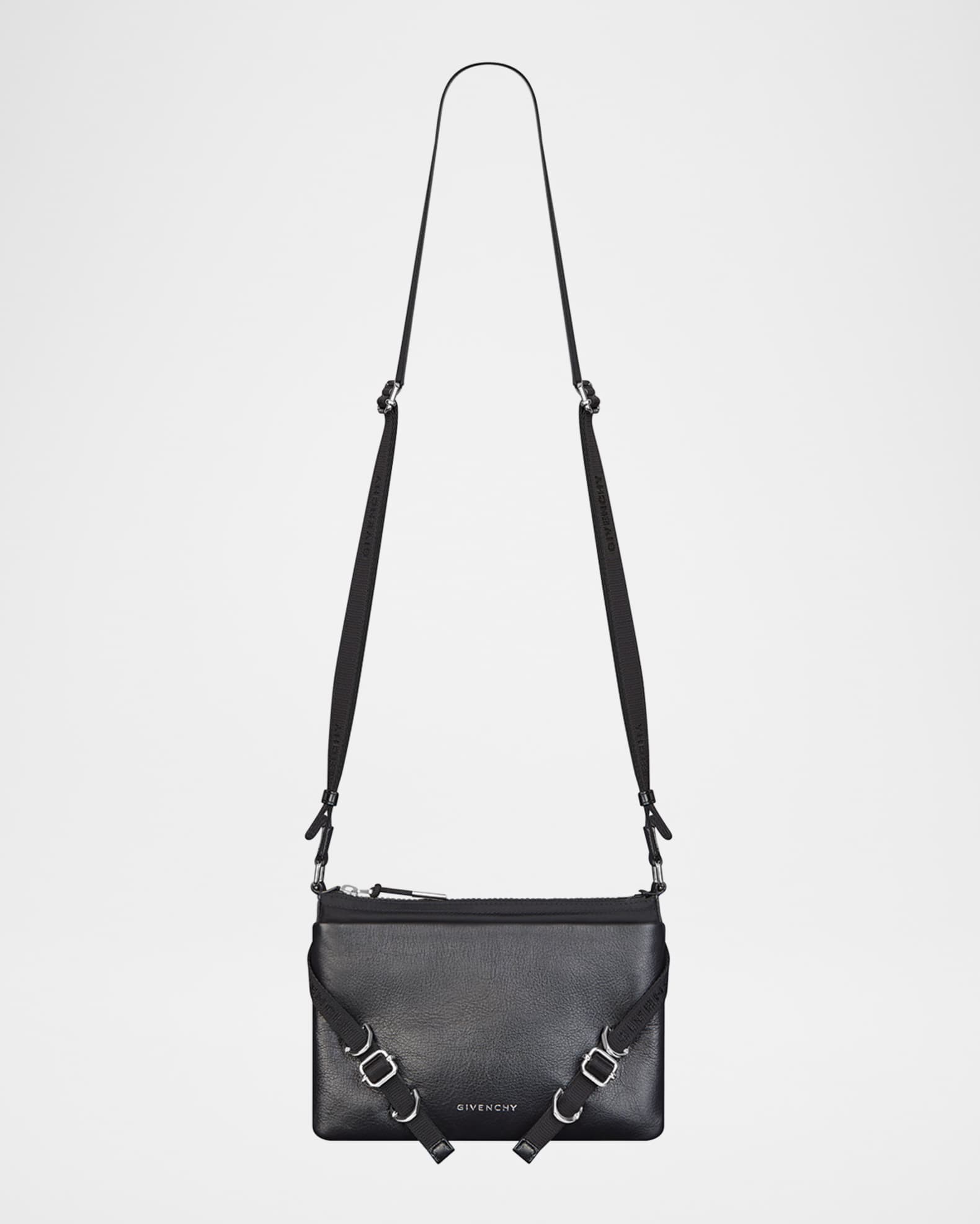 ショルダーバッグ Givenchy Black Nylon Blend Voyou Crossbody Bag Givenchy | Voyou black crossbody bag | Savannahs