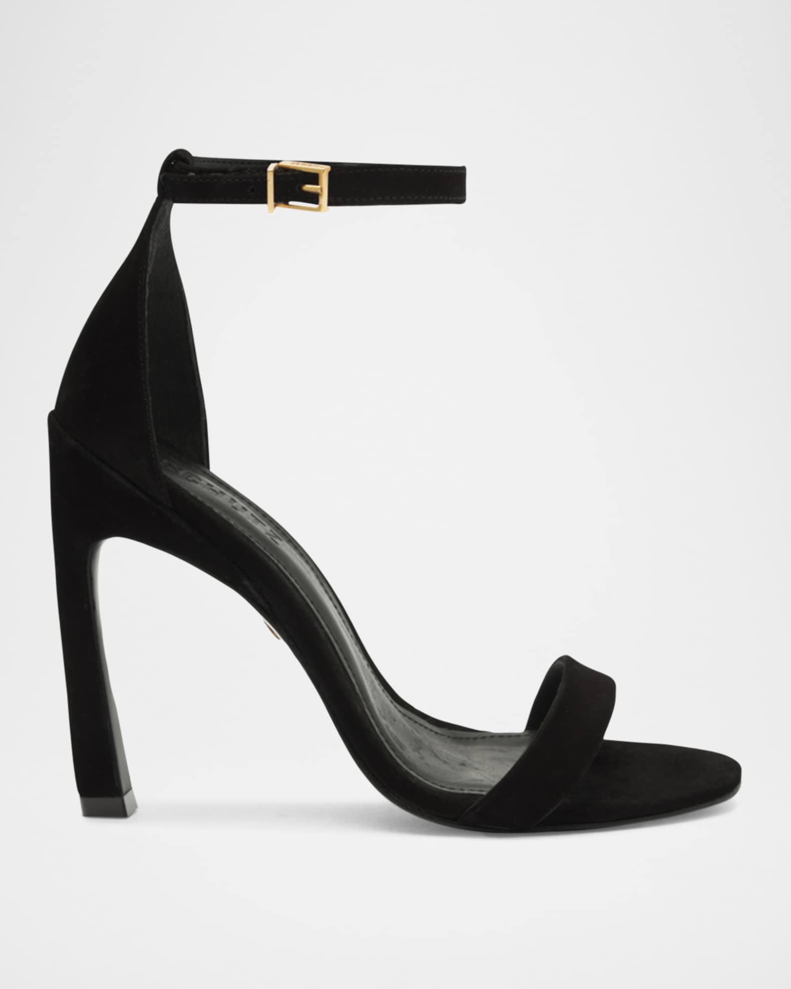 Cadey Lee Suede Ankle-Strap Stiletto Sandals 0