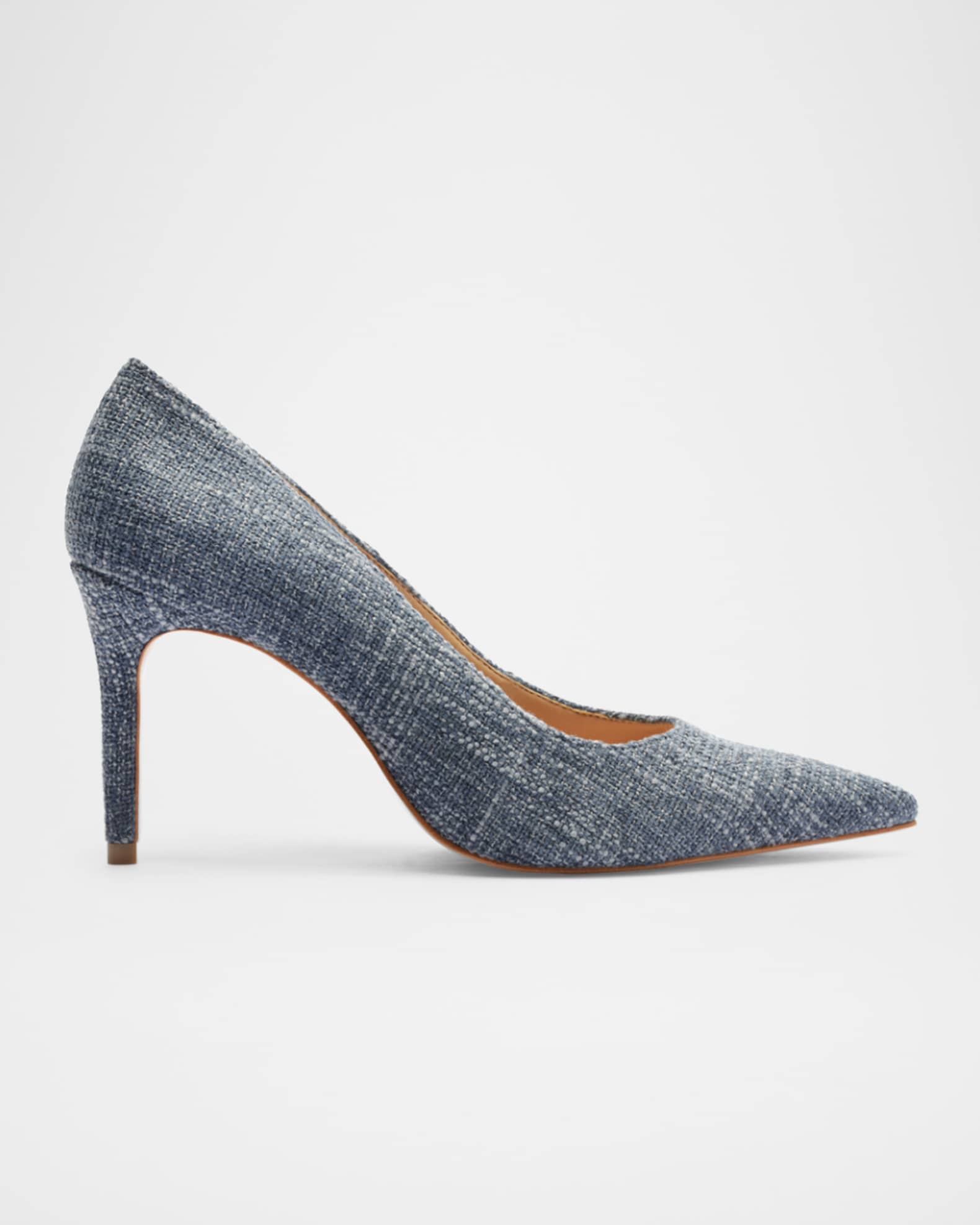 Schutz Lou Fabric Stiletto Pumps Neiman Marcus