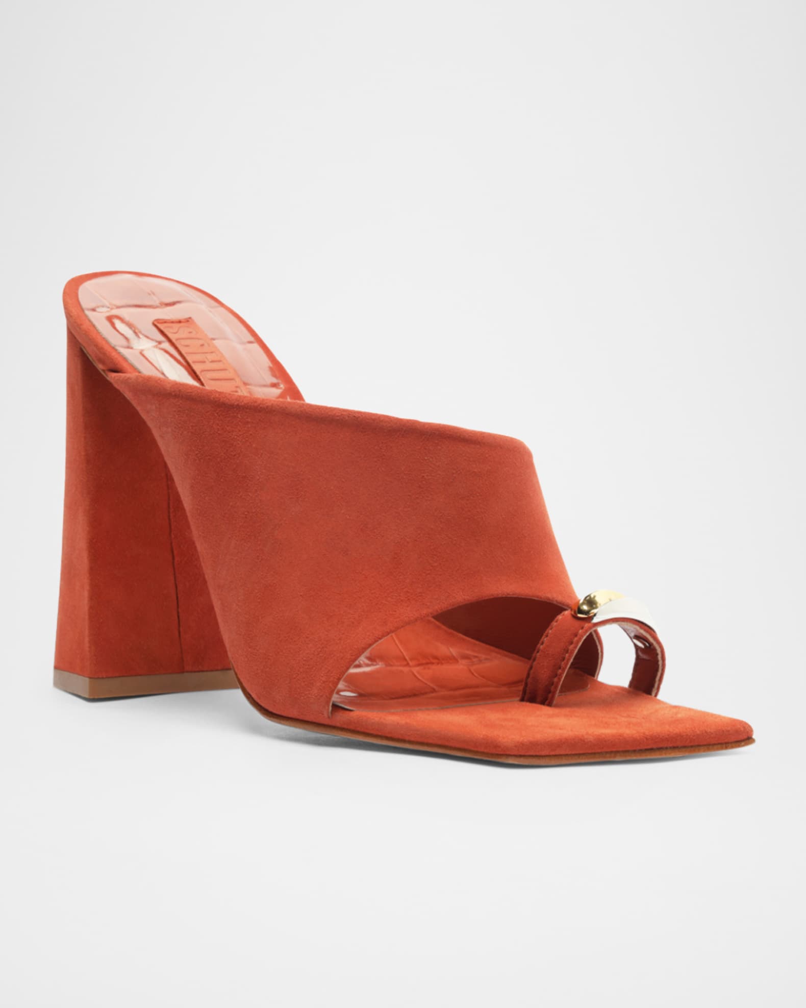 Jodie Toe-Post Nubuck Sandals 1
