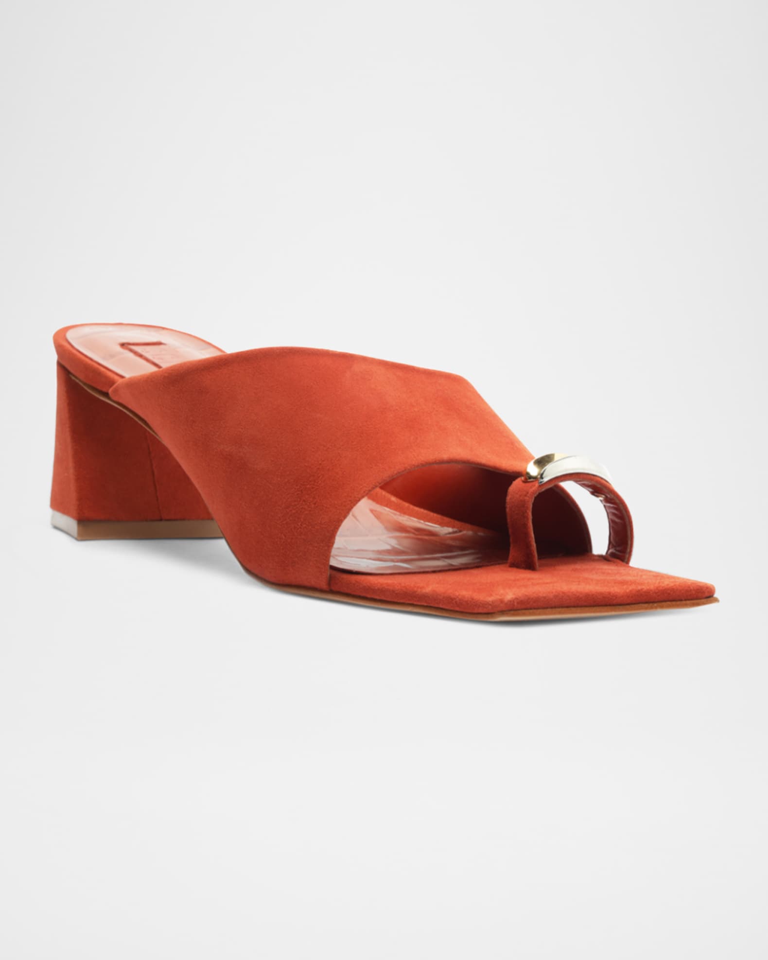 Jodie Suede Block-Heel Sandals 1