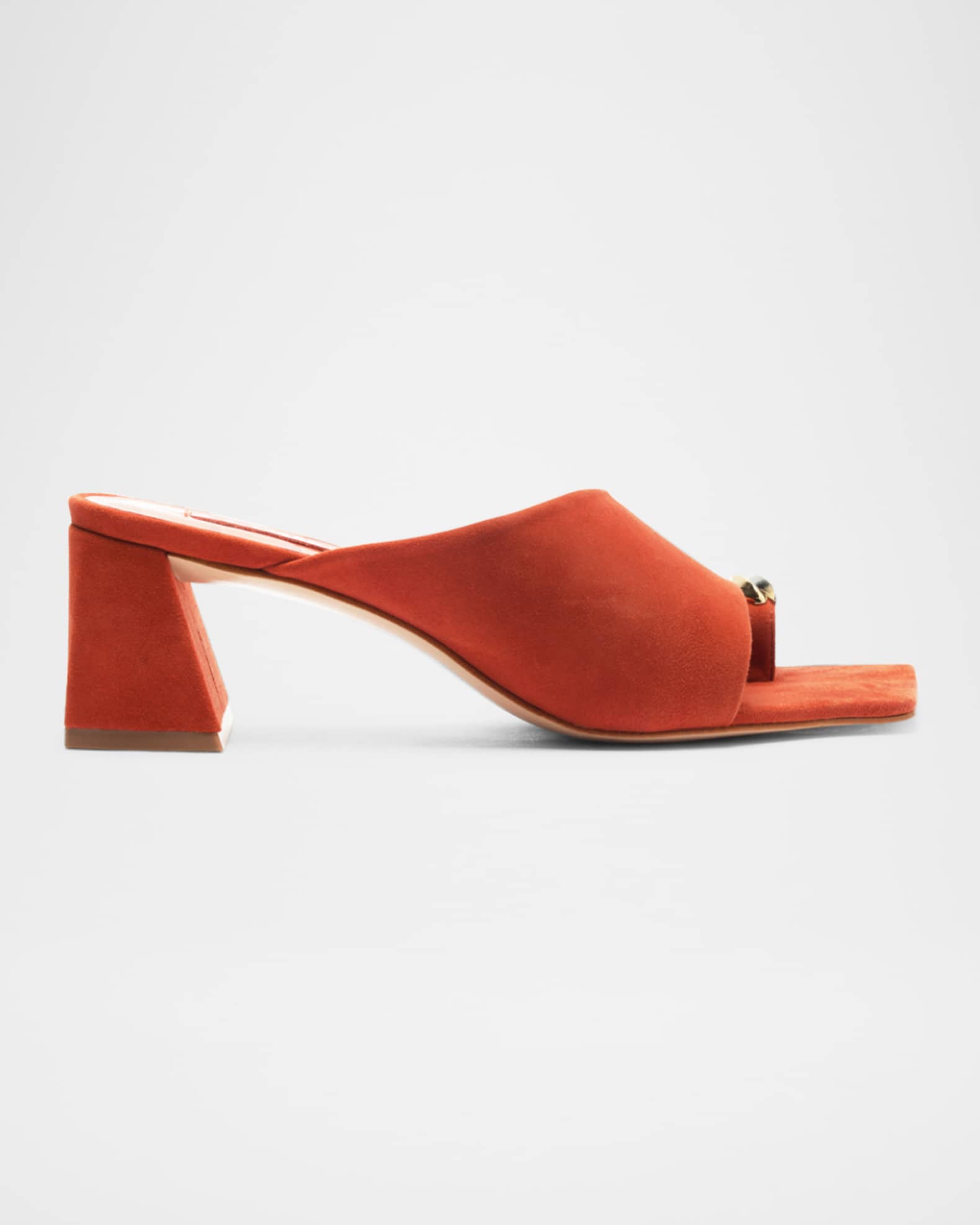 Jodie Suede Block-Heel Sandals 0