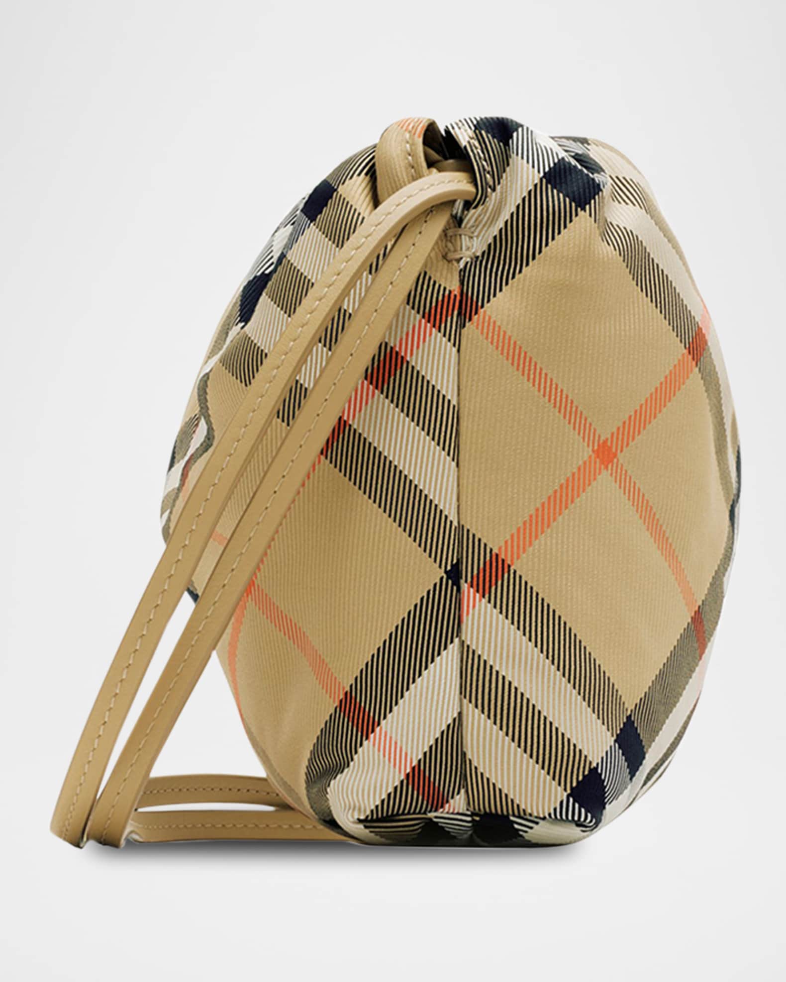 【予約】 Pouch Crossbody Check-Print Girl's Burberry | Marcus Neiman 小物