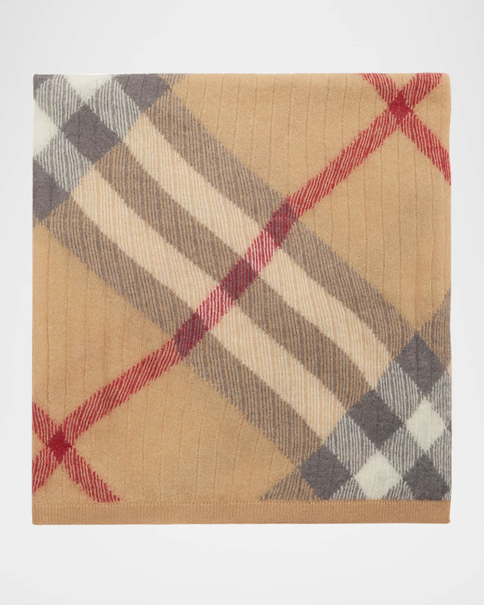Check-Print Baby Blanket 1