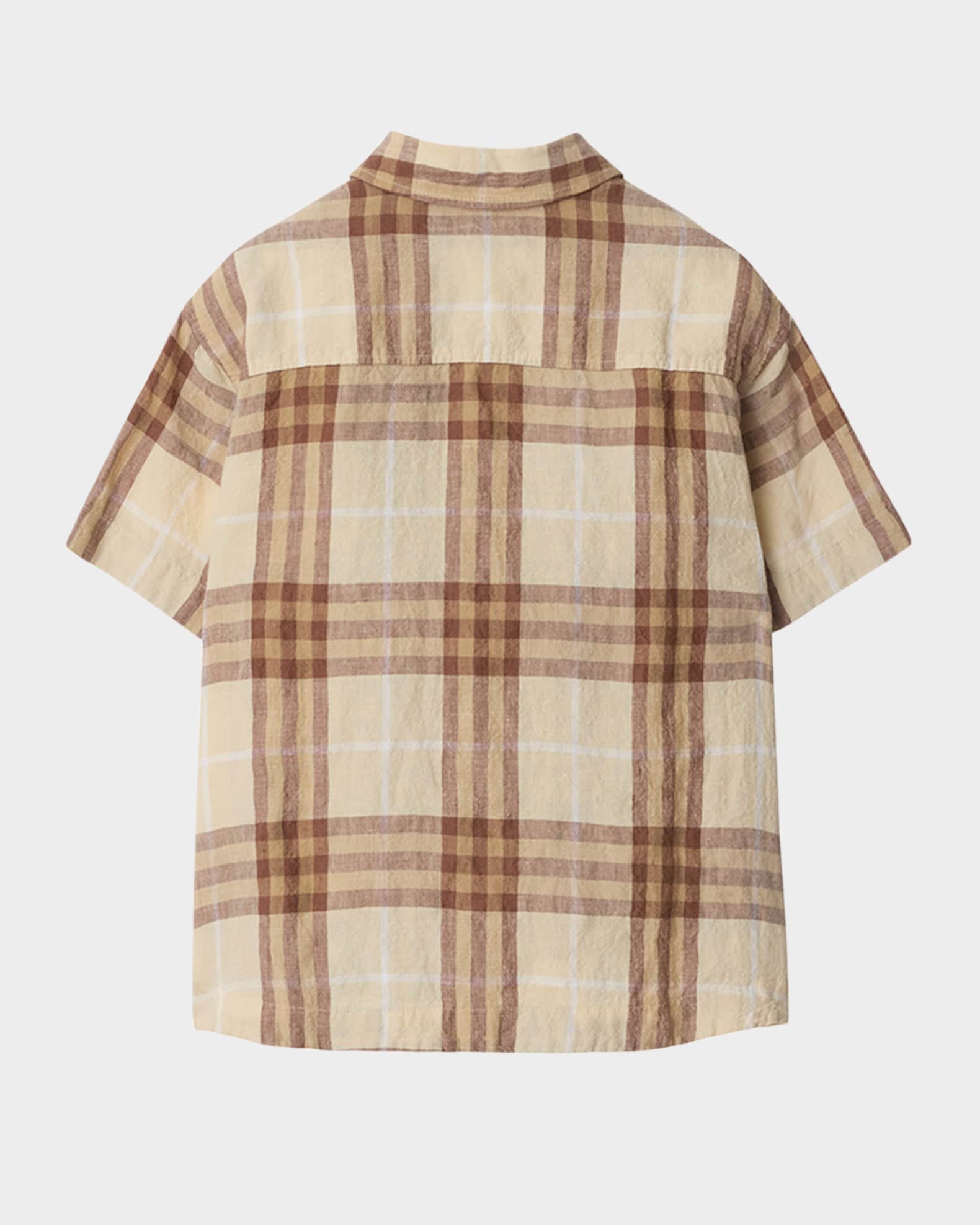 Burberry半袖シャツ100 BURBERRY バーバリー カッターシャツ ショートスリーブ スモール
