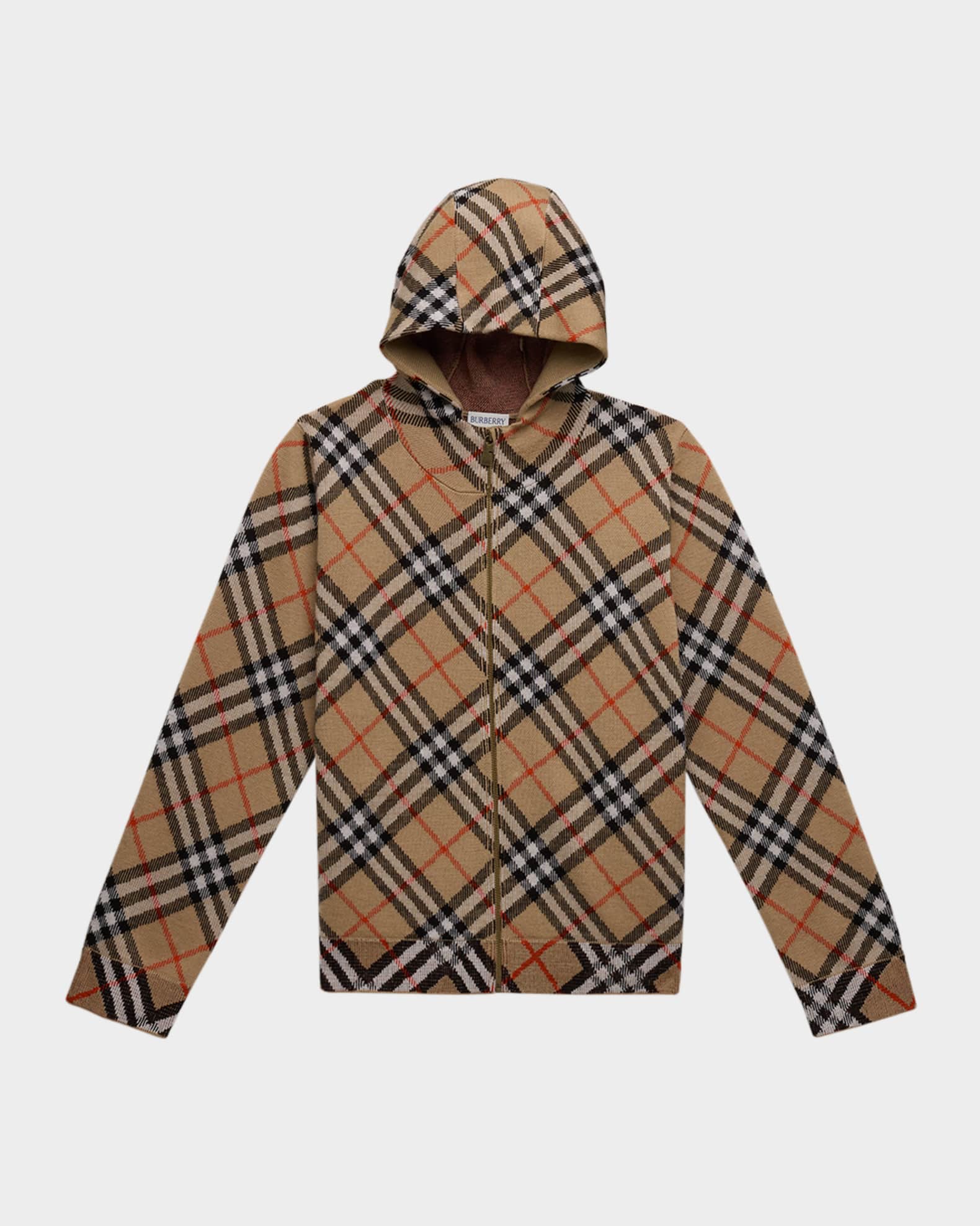 Burberry print hoodie outlet