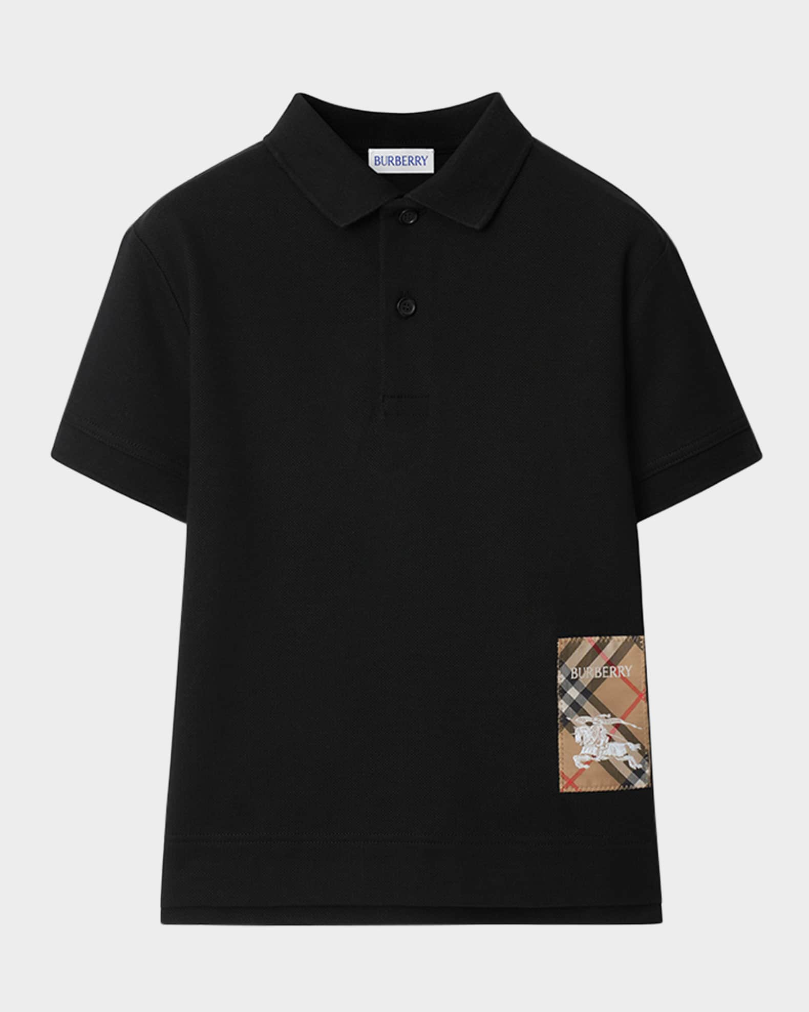 Boy's Johane EKD Logo-Patch Polo Shirt 0