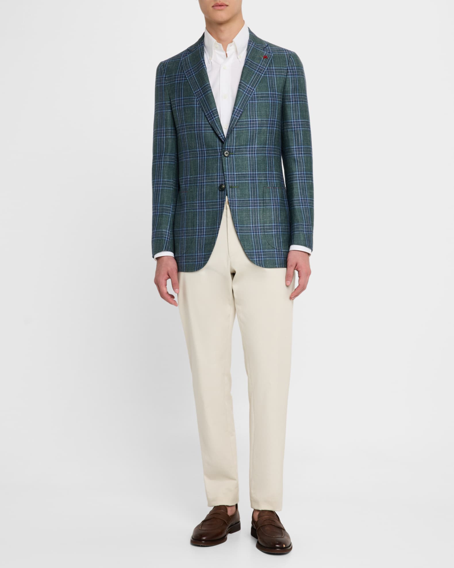 Men's Plaid Sport Coat 1