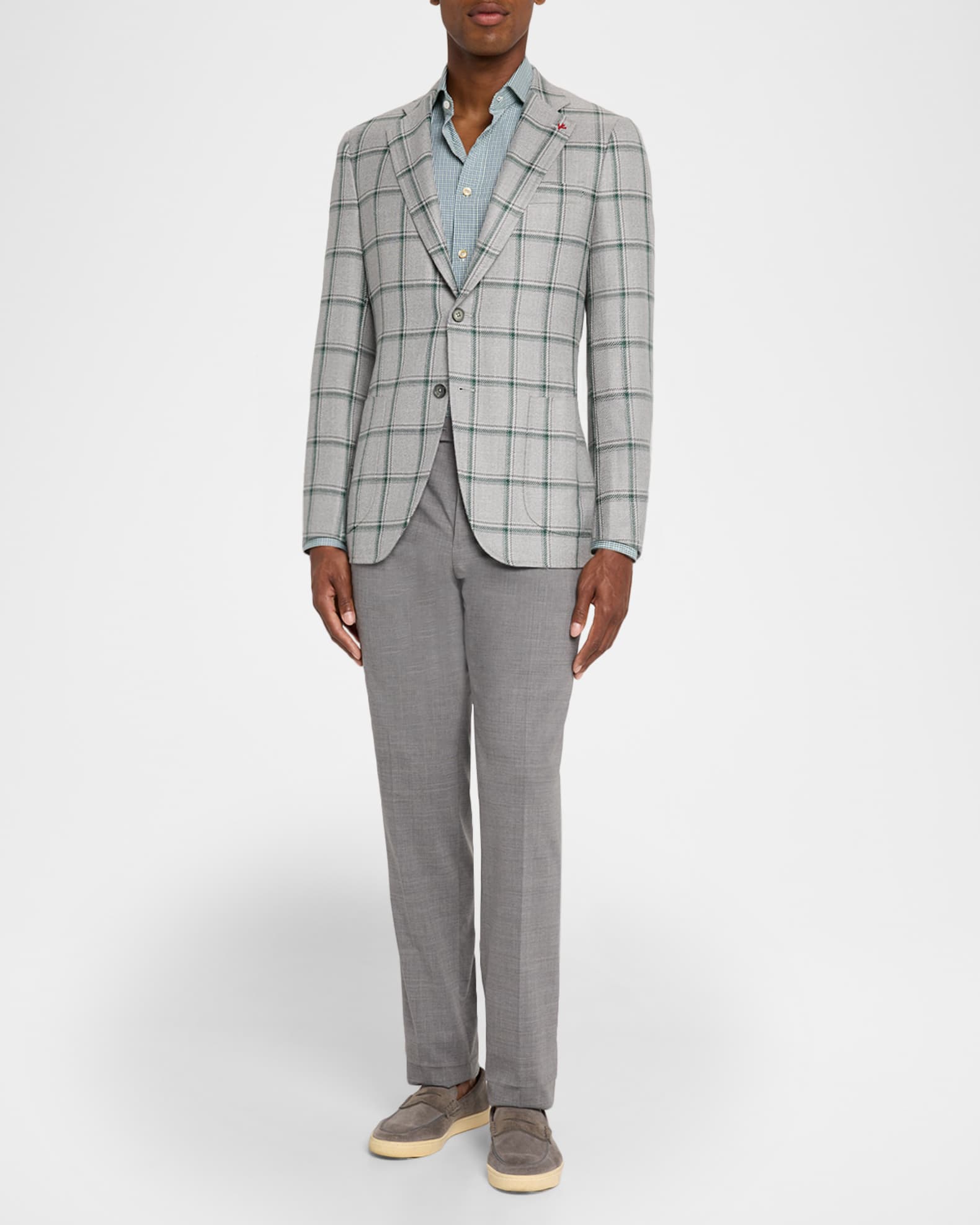 Men's Windowpane Sport Coat 1