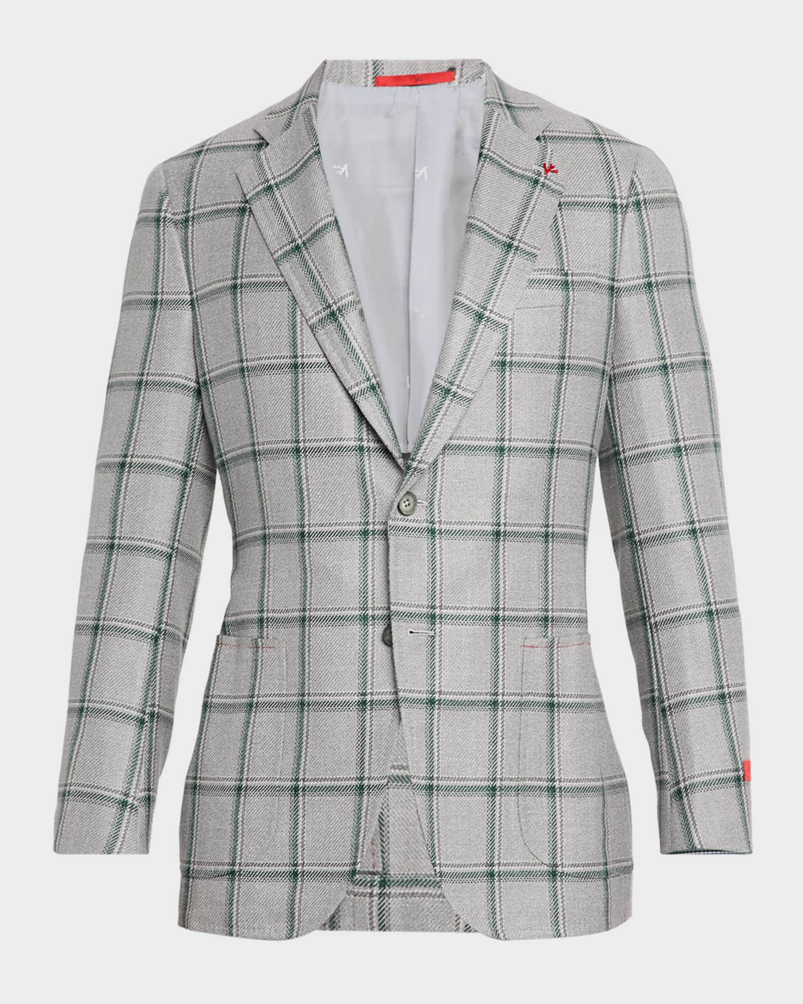 Men's Windowpane Sport Coat 0