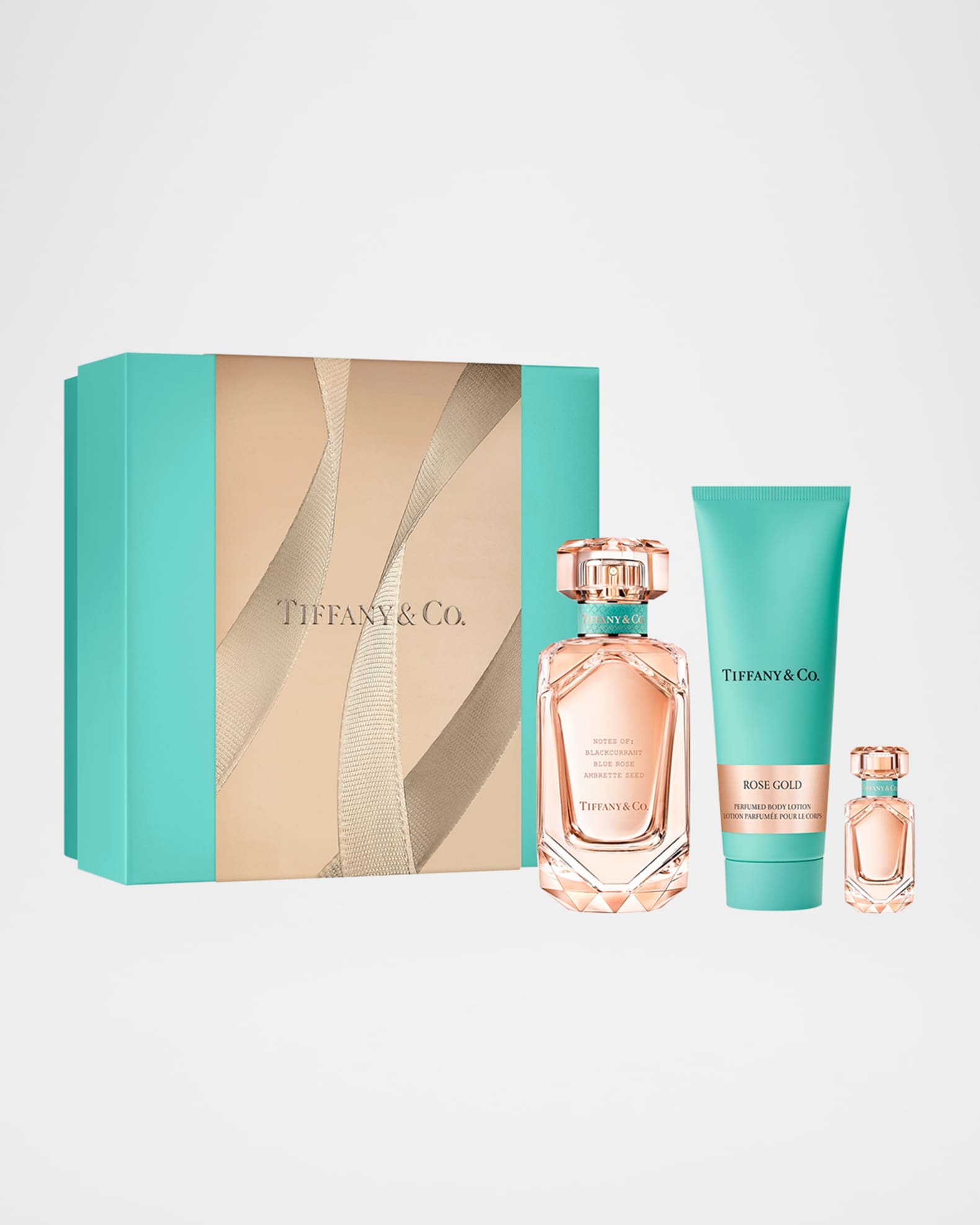 Tiffany Co Rose Gold Eau de Parfum Holiday Gift Set Neiman Marcus