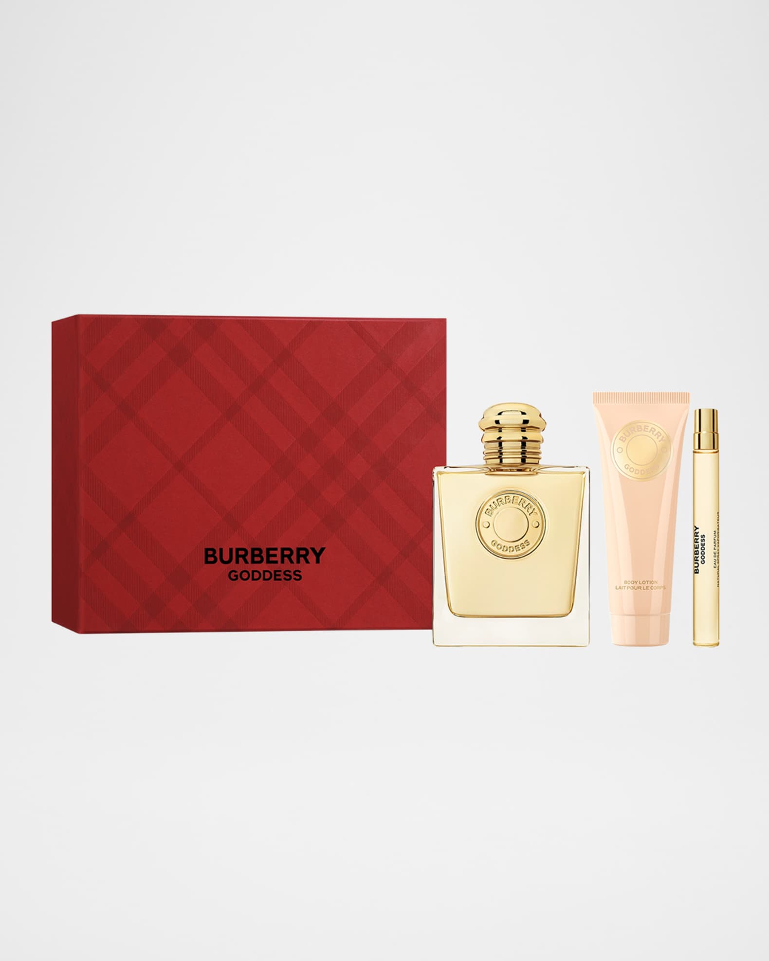 Burberry Goddess Eau de Parfum Bath Body Gift Set Neiman Marcus