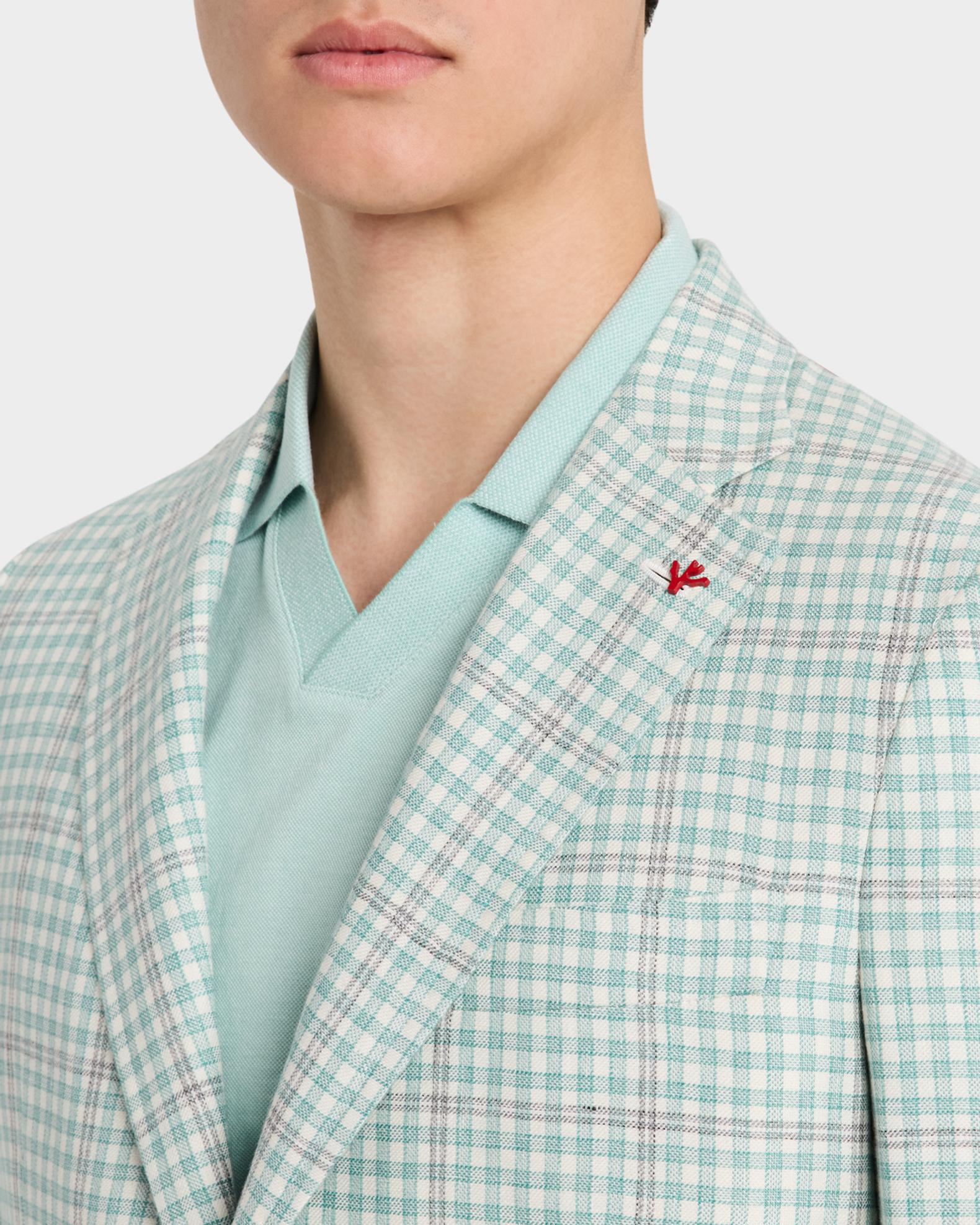 Isaia Men's Graph Check Sport Coat | Neiman Marcus